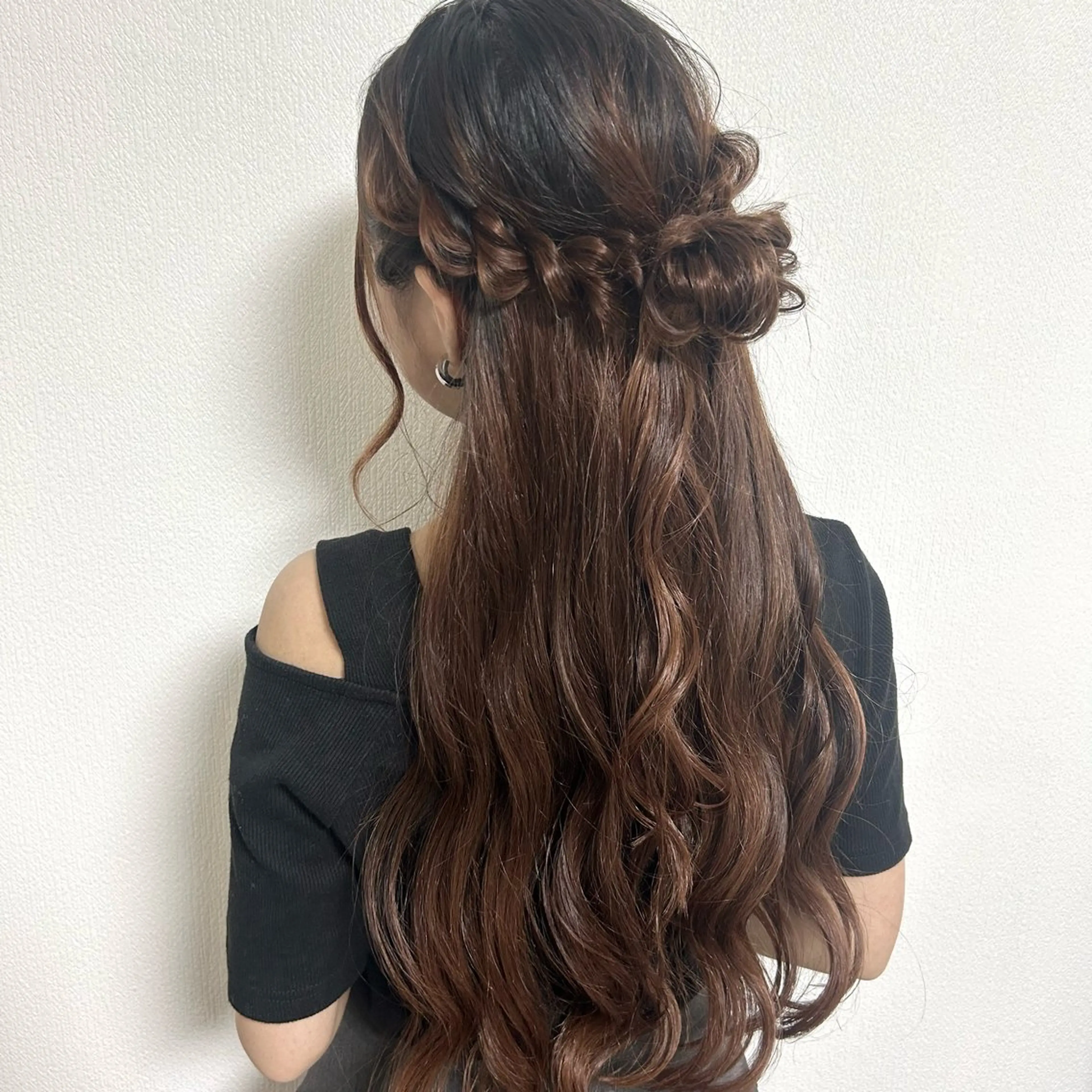 ロング ヘアアレンジ 🫧透明感カラー/ 寒色カラー/Risaのヘアスタイル