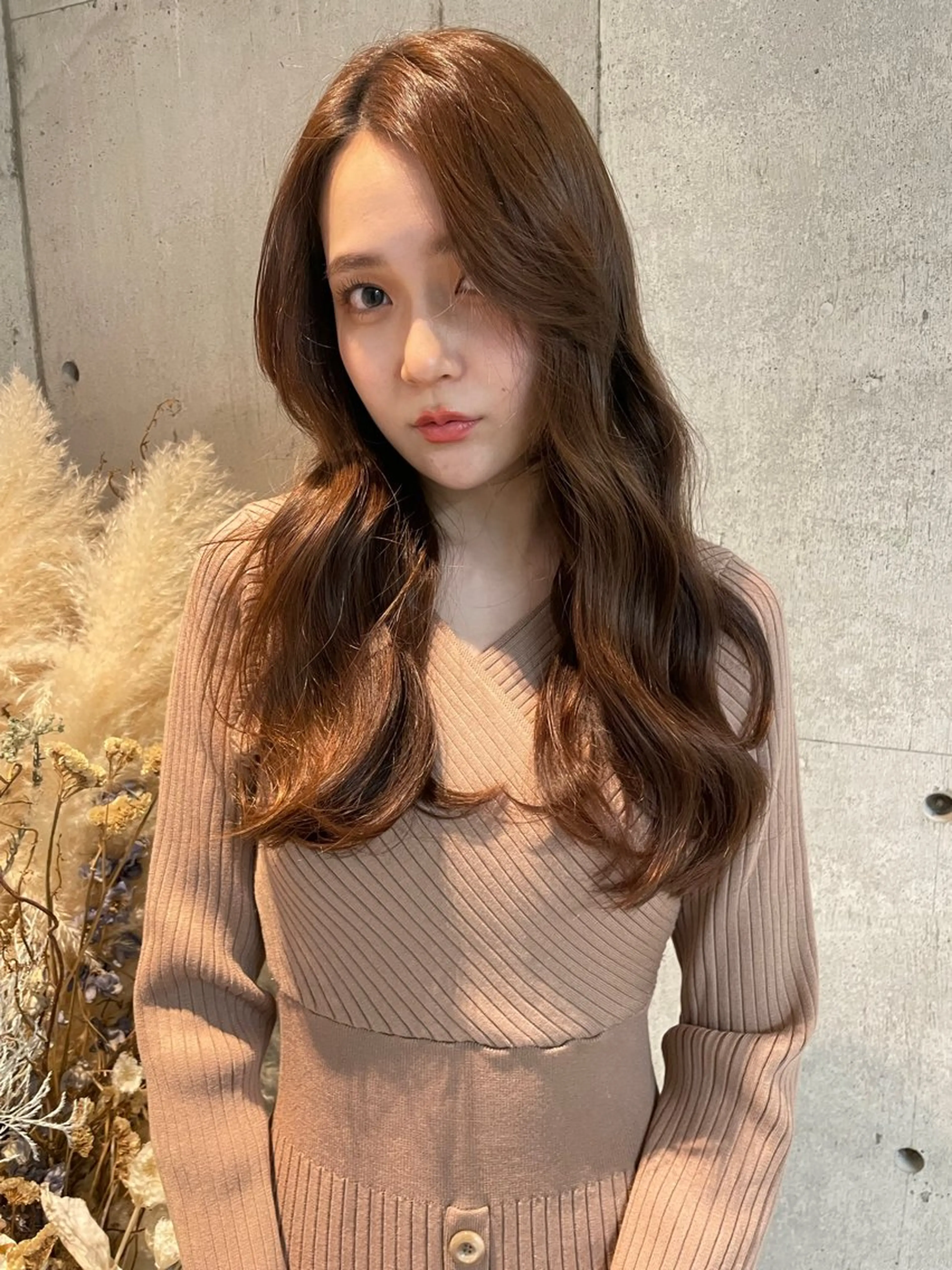 ロング カラー 🦋うる艶透明感ヘア 今井達也のヘアスタイル