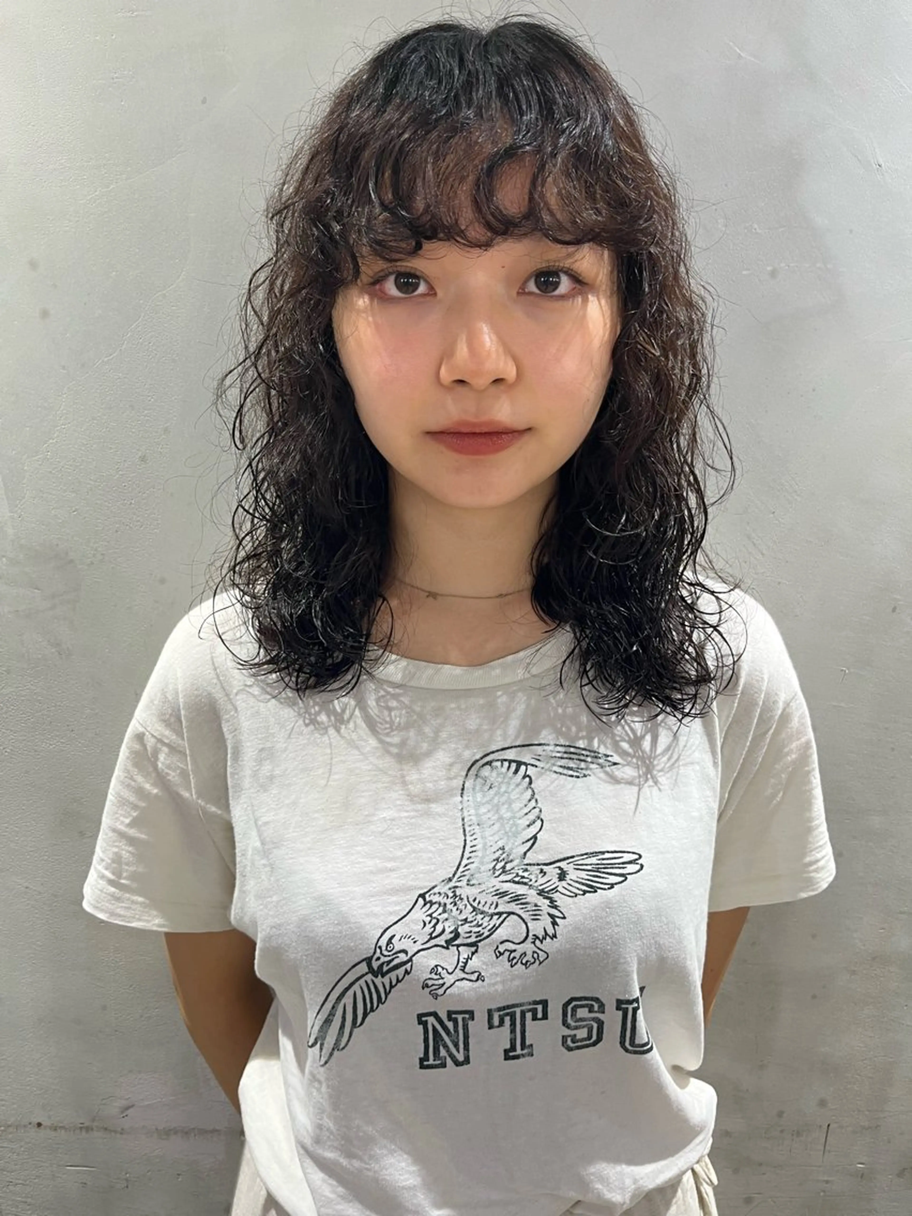 ミディアム パーマ GO TODAY シェアサロン 表参道Flos店所属・nishi fuyumiのその他イメージ