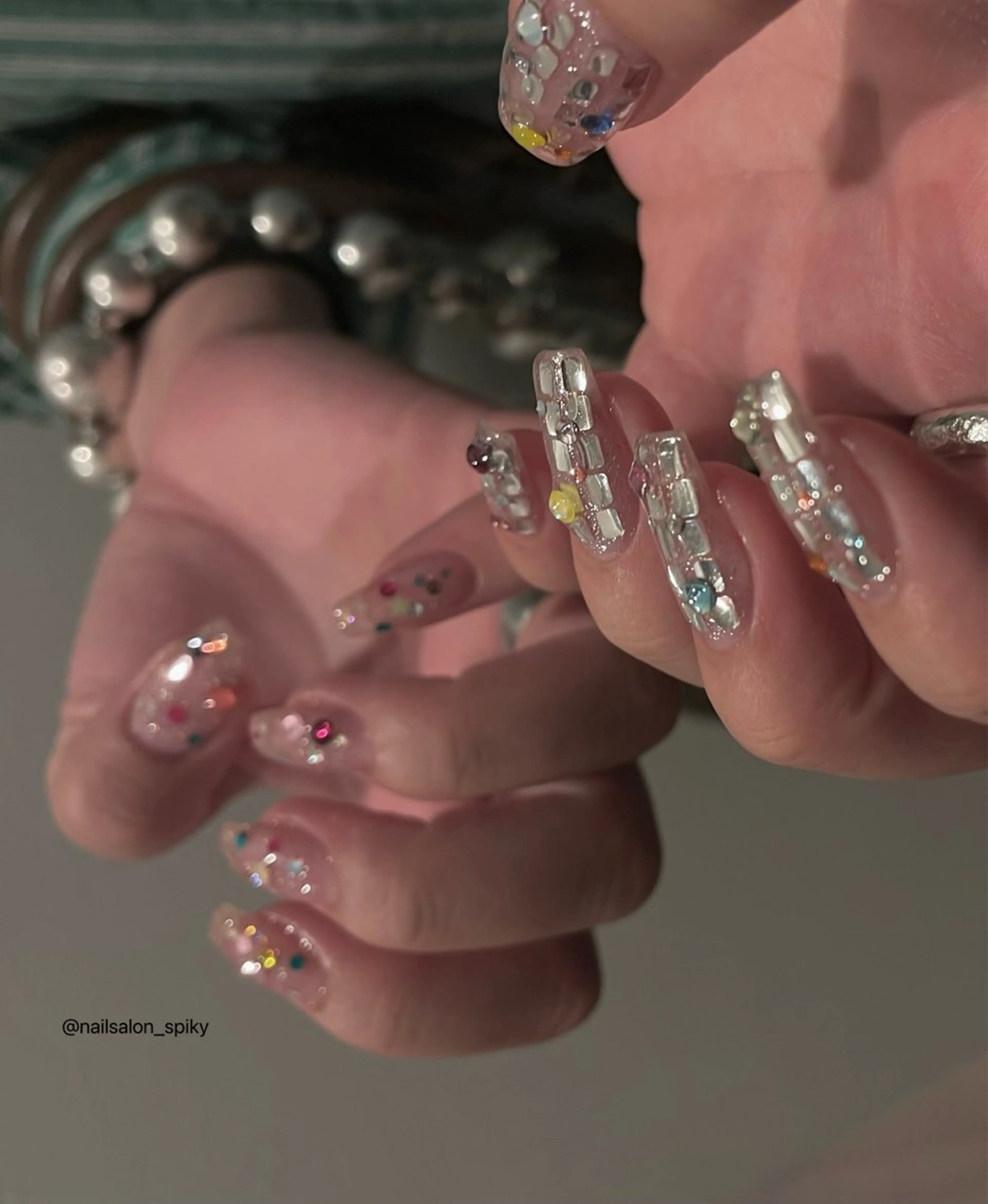 ネイル Spiky とうげ ふうかのネイルデザイン