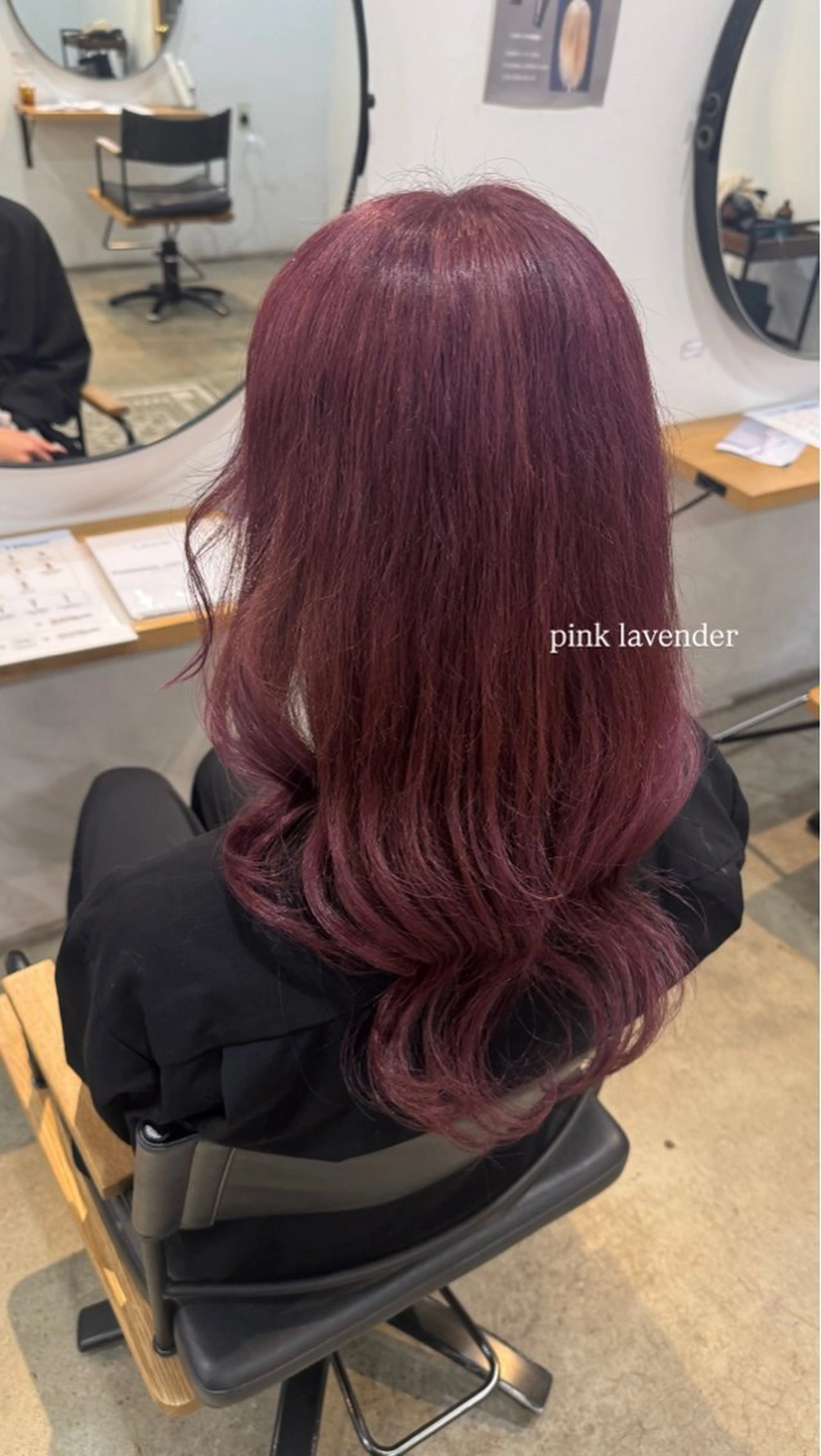 ロング カット ヘアカラー 梅田Lolonois miuのヘアスタイル