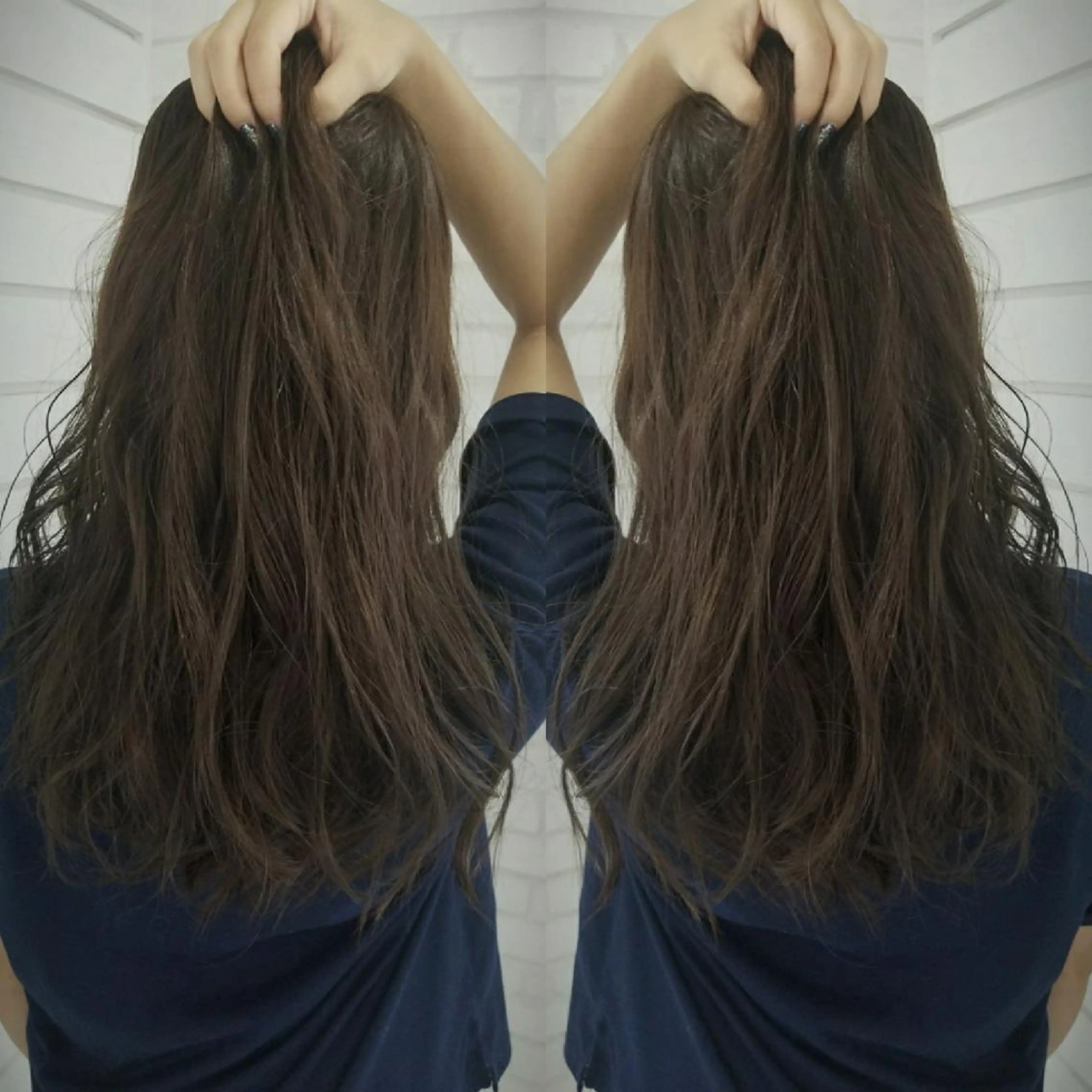ロング 今中 小百合のヘアスタイル