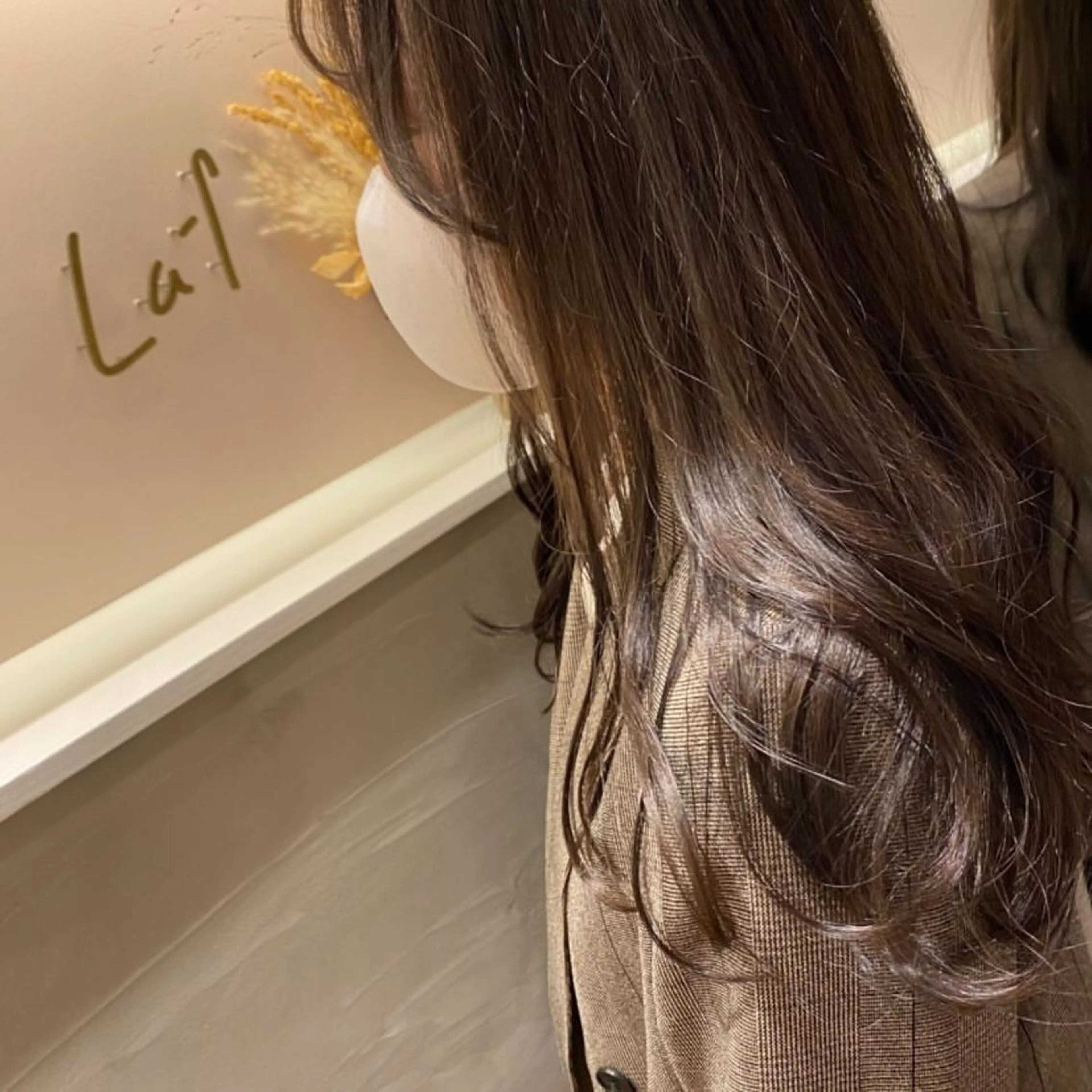 ロング カラー 髪質改善/縮毛矯正/ 透明感🩵NANAのヘアスタイル