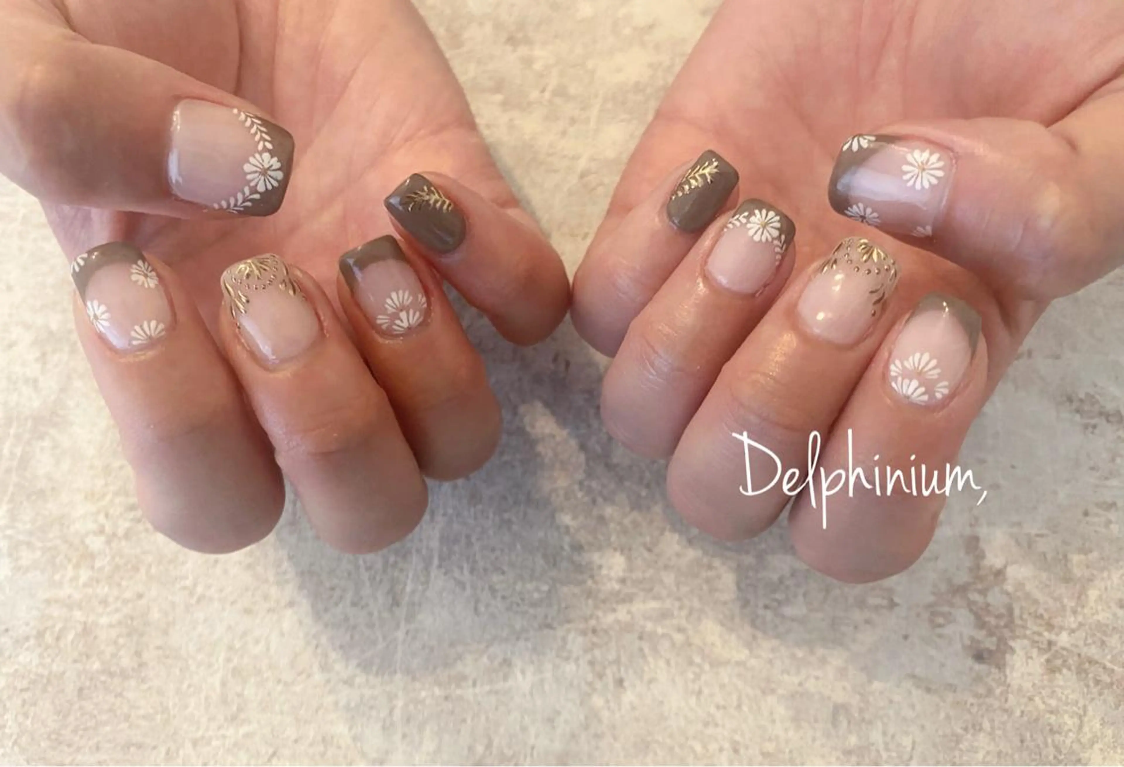 ネイル アートネイル ハンドネイル 岡本 友恵のネイルデザイン