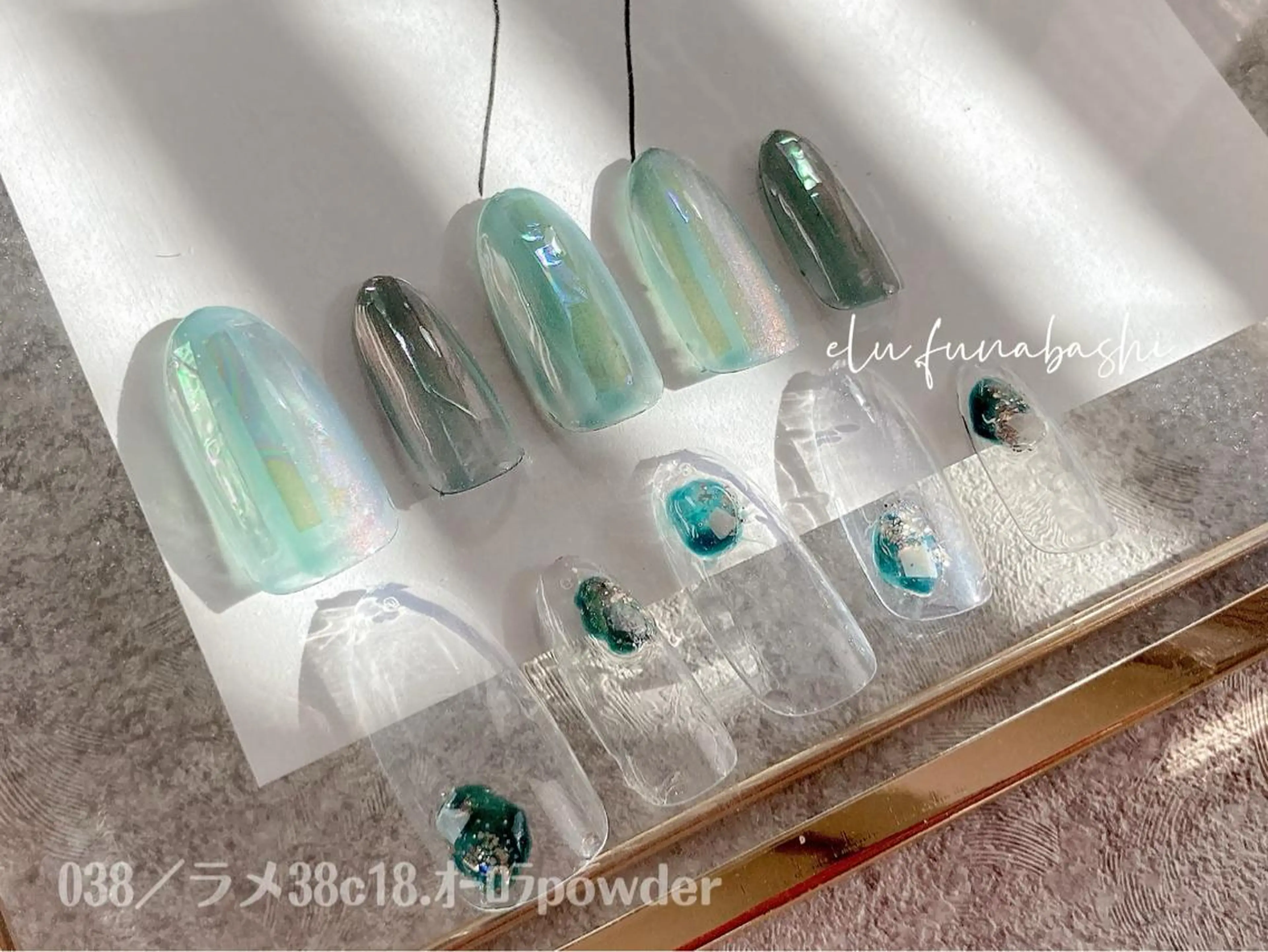 ネイル elu ：nail＆eyeのネイルデザイン