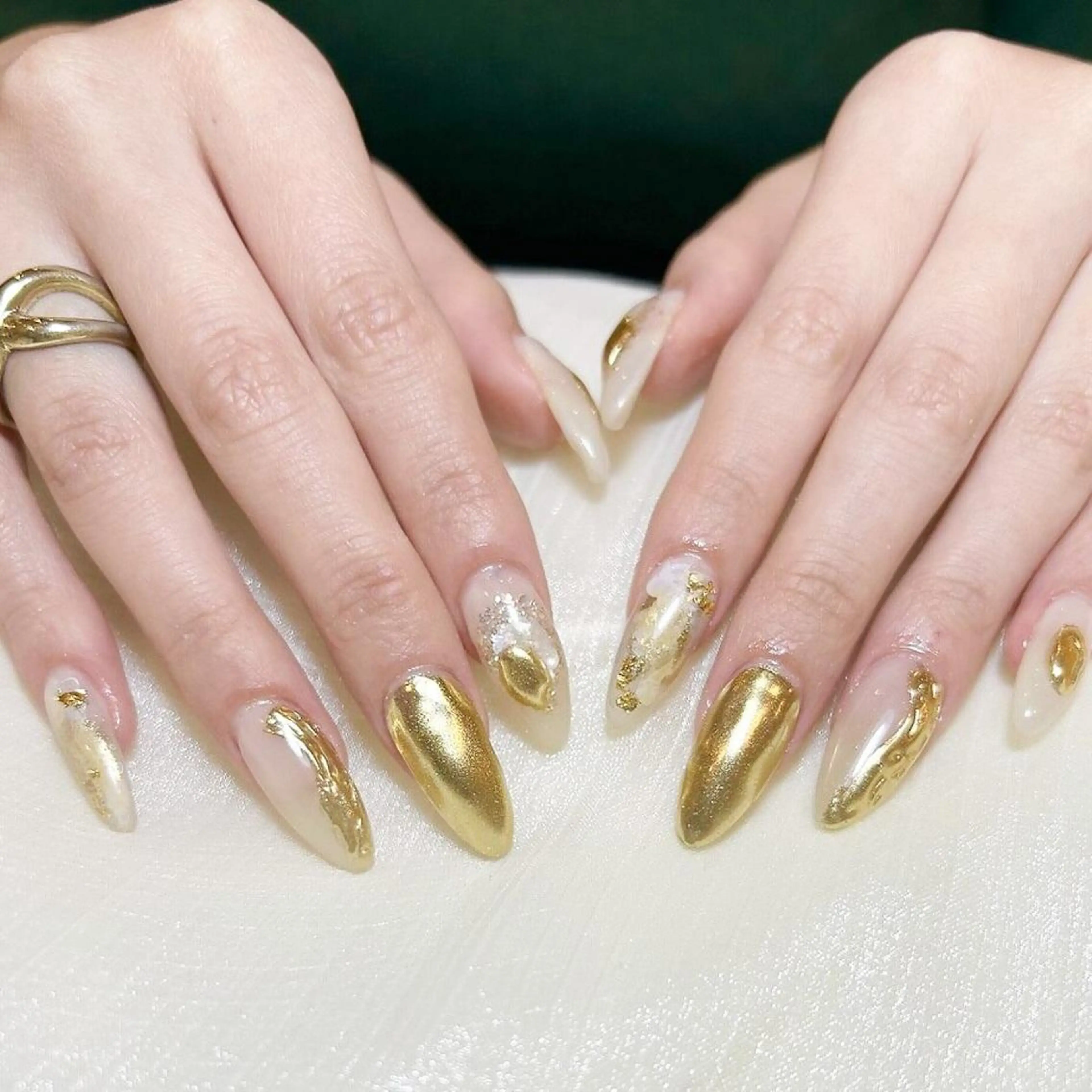 ネイル 持ち込み シンプルネイル ハンドネイル Re:eight nailのネイルデザイン