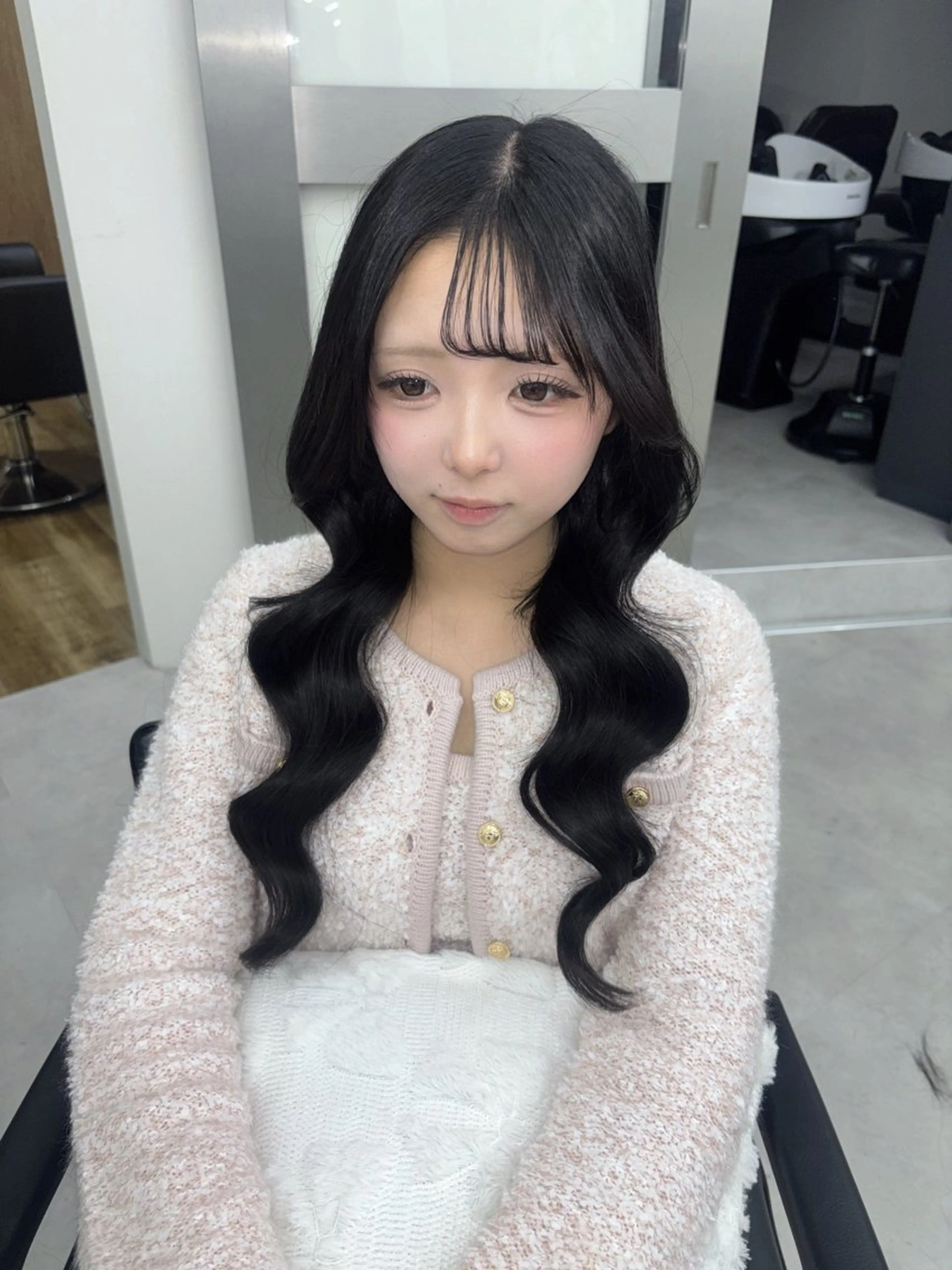 ロング カラー ヘアアレンジ メンズ カット ヘアカラー トリートメント エクステ ヘアセット 羽エク指名No1✨️ シールエク🌙しぇるのヘアスタイル