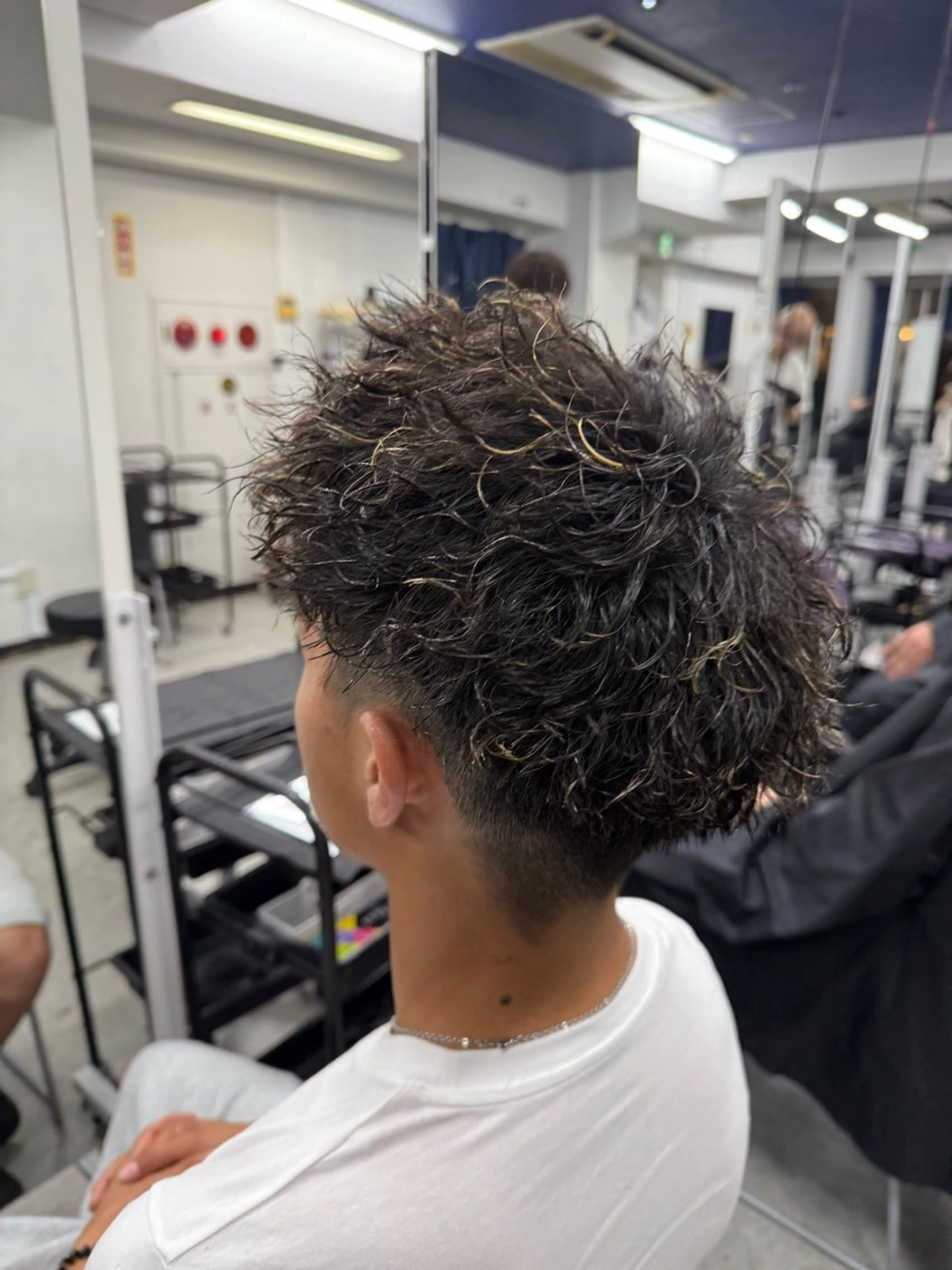 パーマ メンズ クラシックスタイル 💈鈴木洵誠のヘアスタイル