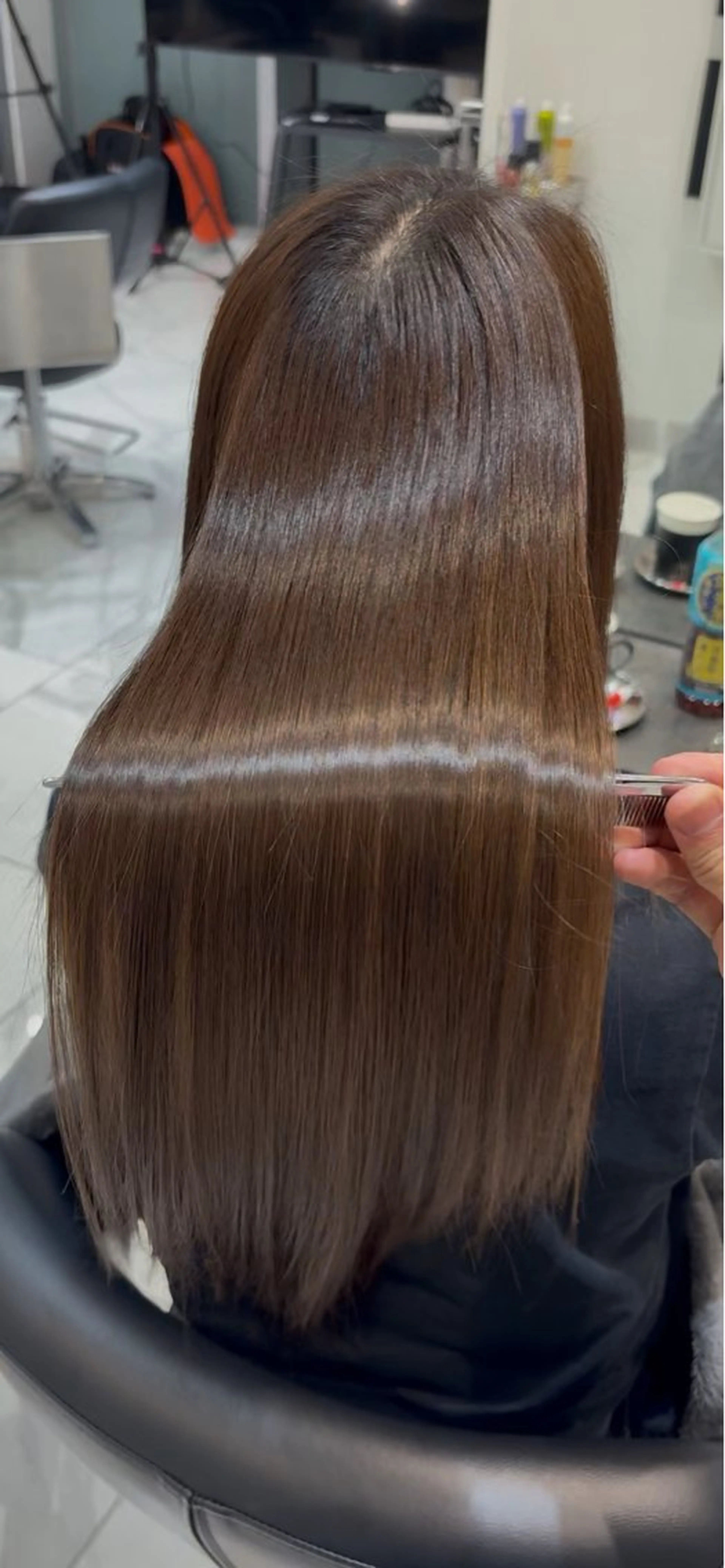 🫧艶髪縮毛矯正+髪質改善トリートメント🫧の写真