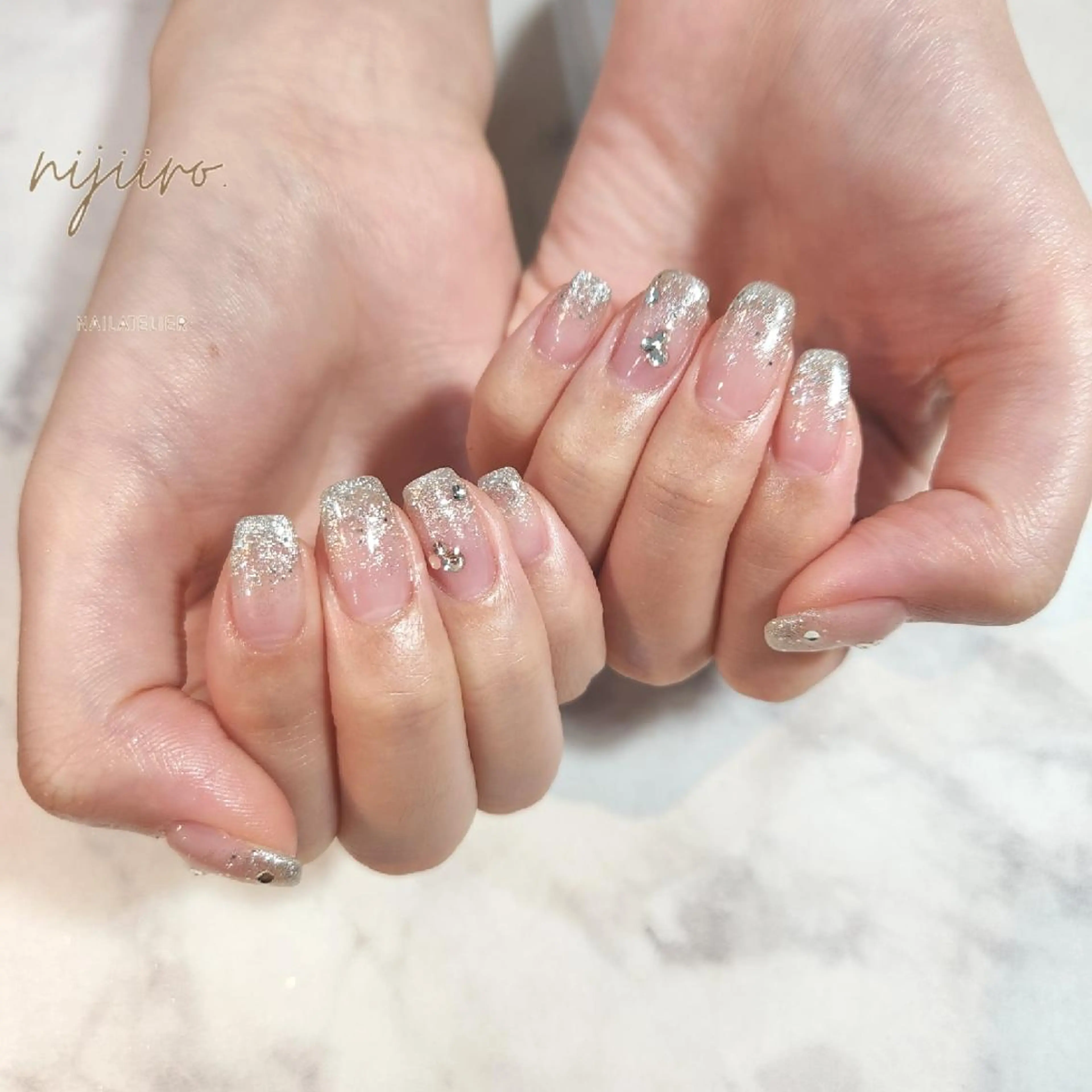 ネイル ハンドネイル nailatelier nijiiro.所属・nijiiro🌈 サトウのネイルデザイン