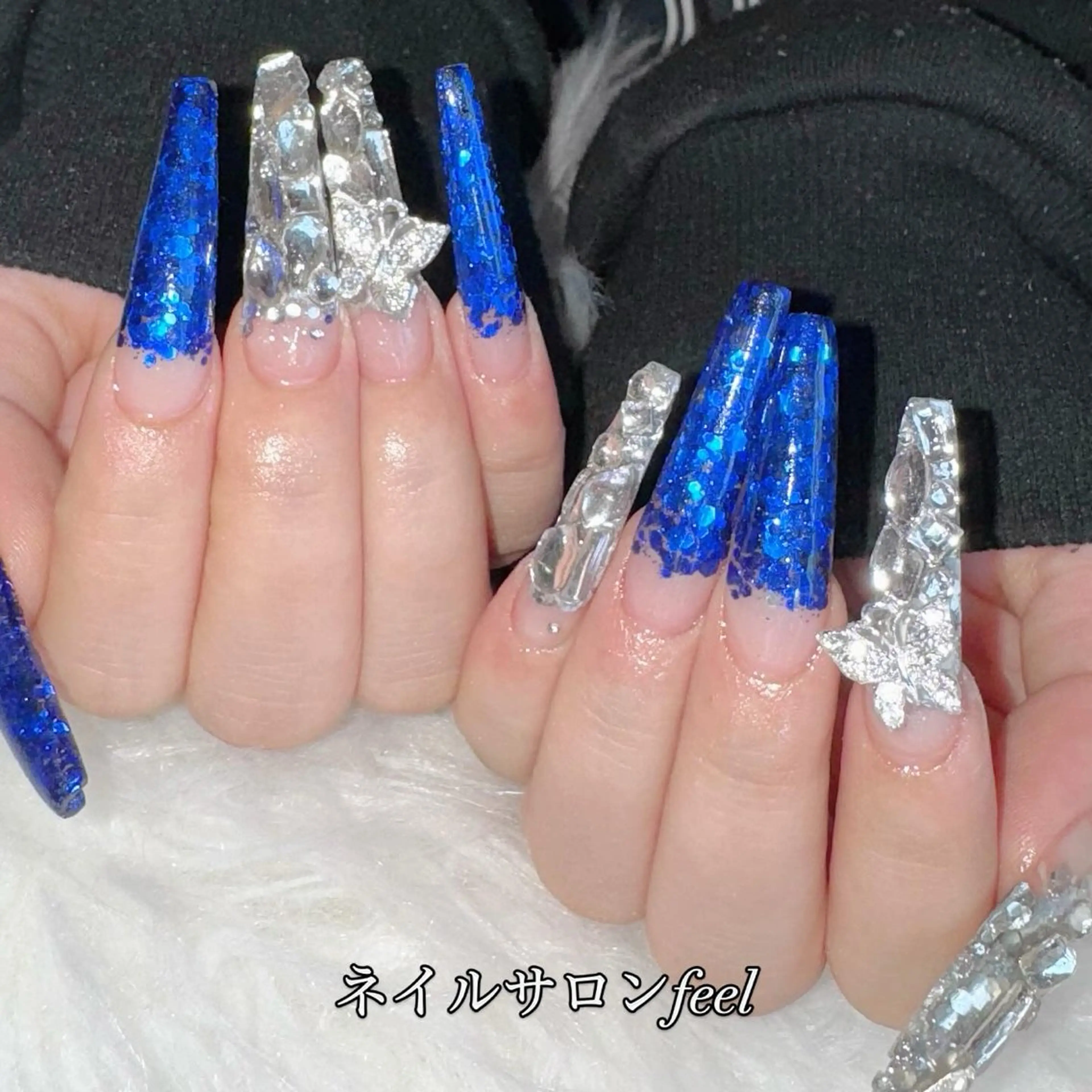 ネイル ハンドネイル Feel ‪‪☺︎‬Yuriaのネイルデザイン