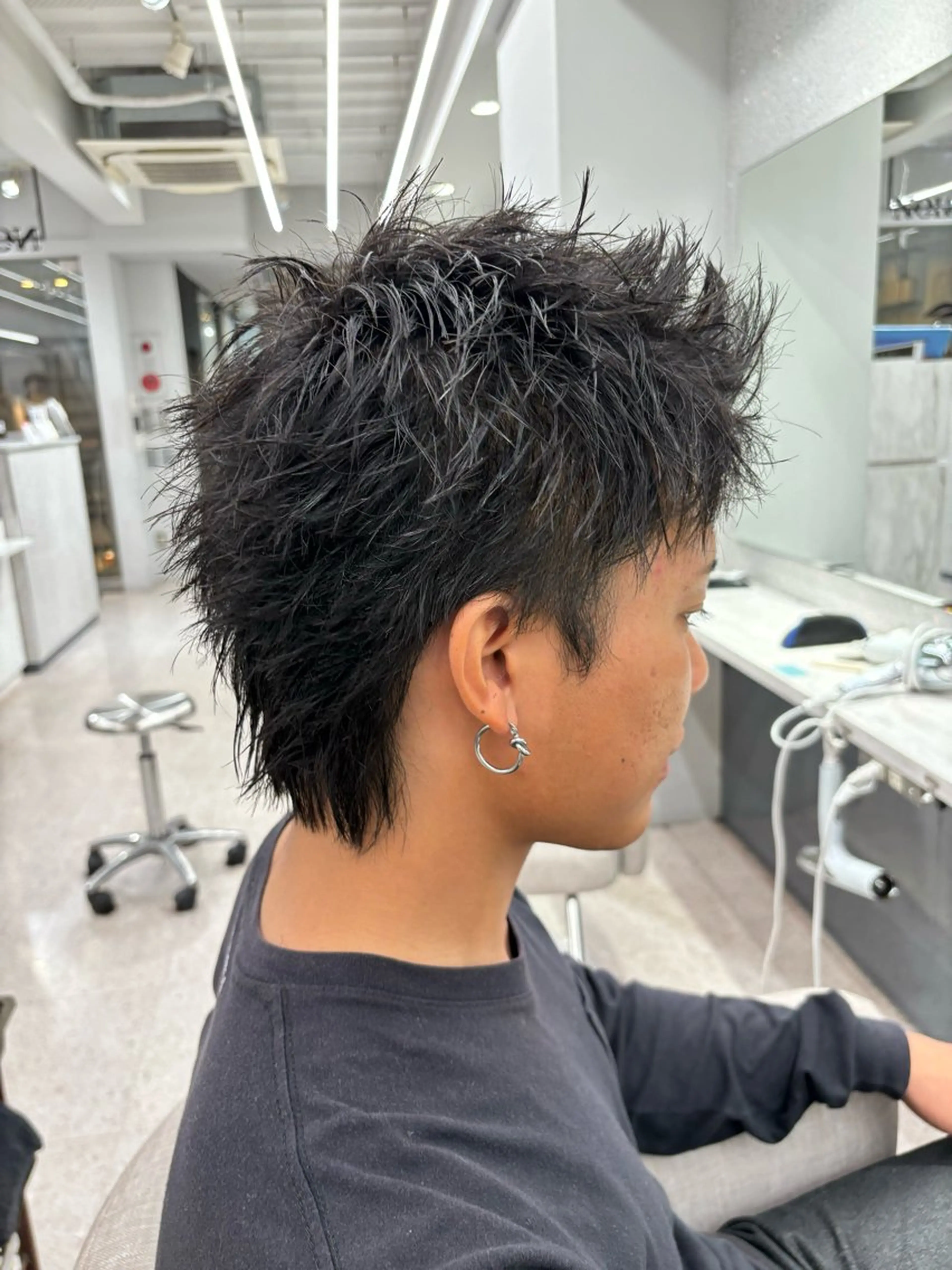 メンズ カット 🍐シャドウパーマ メンズ特化/守岡🍐のヘアスタイル