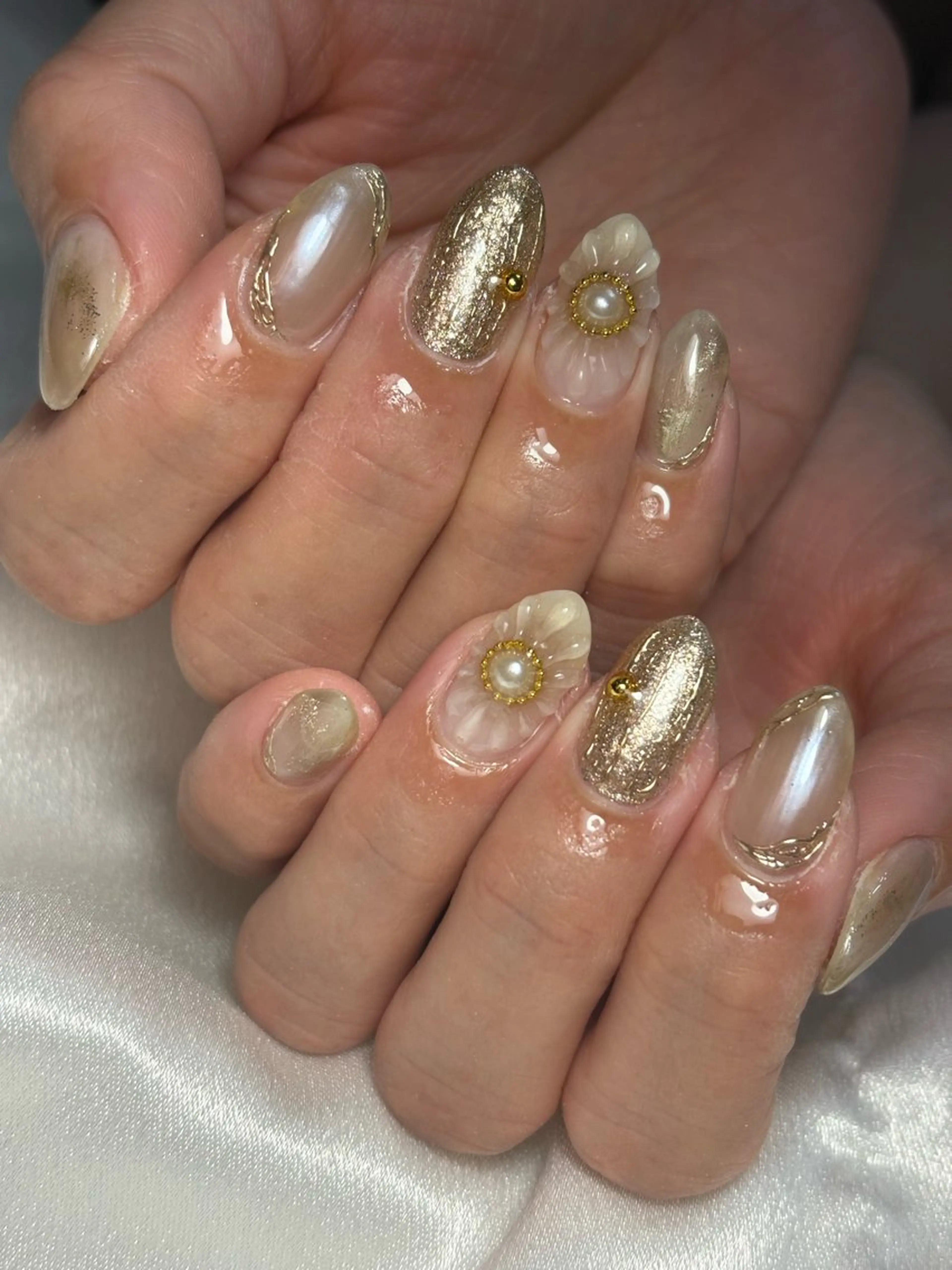 ネイル ハンドネイル フットネイル ✴︎ Delightのネイルデザイン