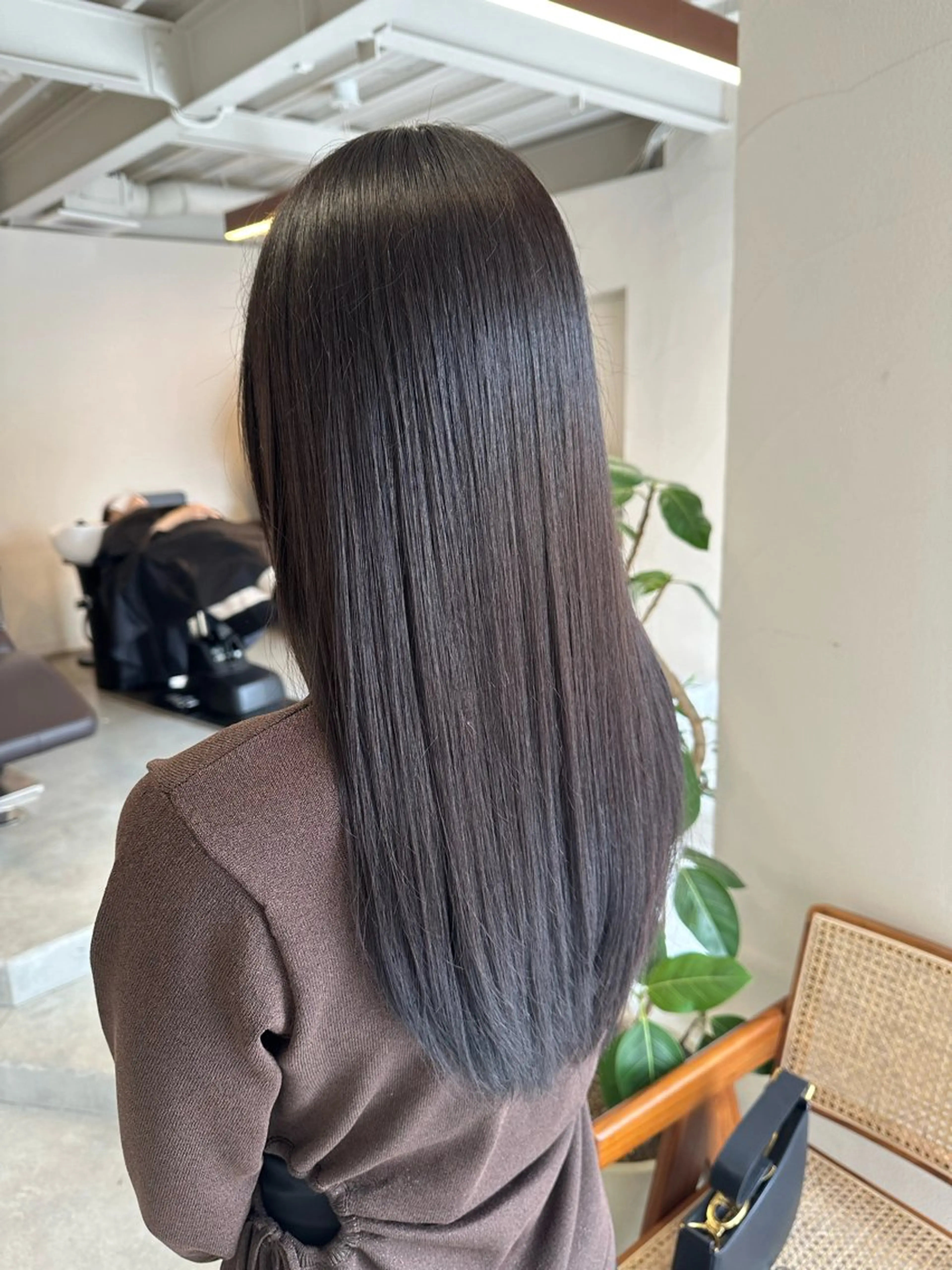 ロング カラー ハイトーン×似合わせ 🌱中川慎之介のヘアスタイル