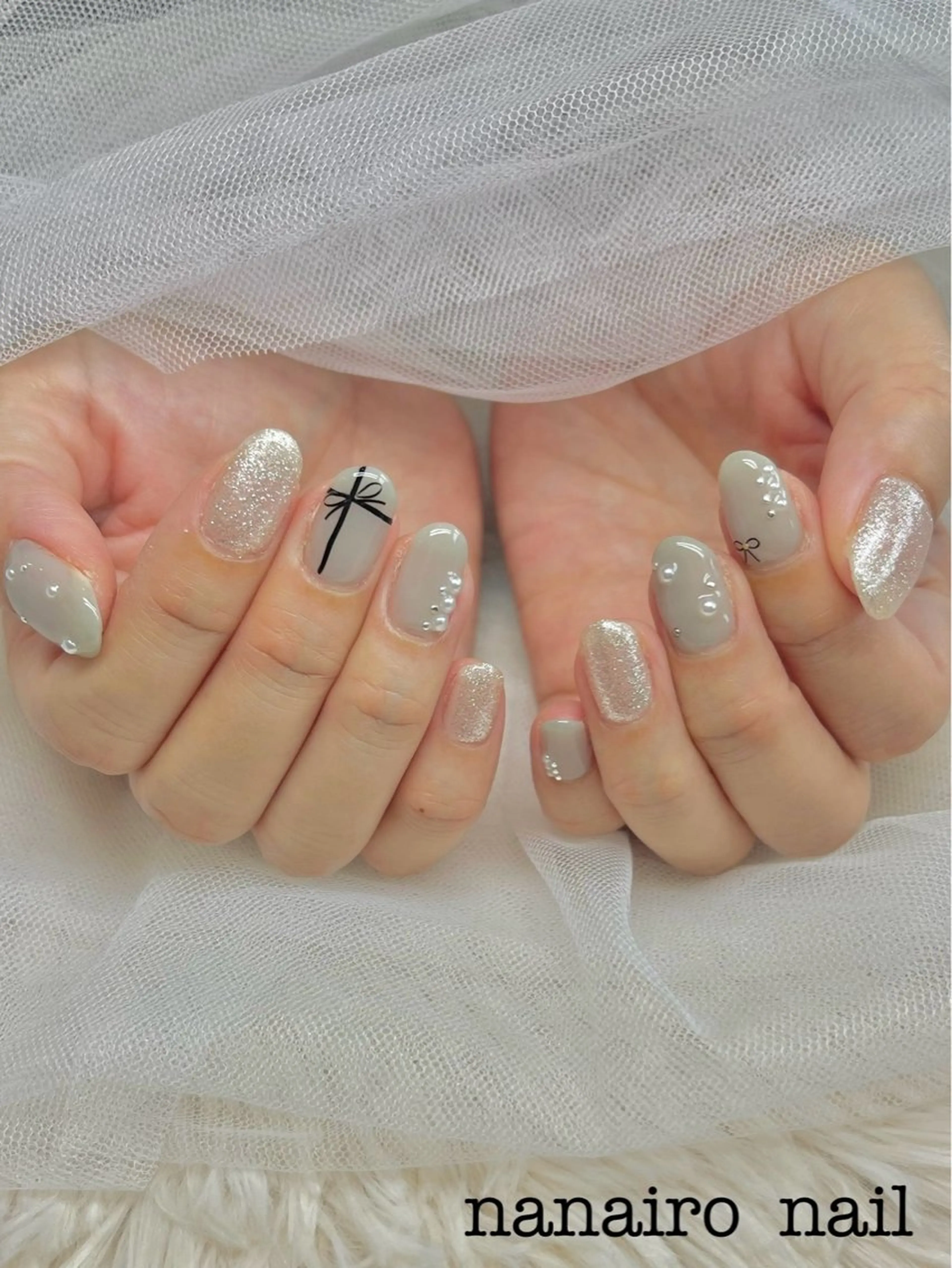 ネイル 持ち込み シンプルネイル nanairo nailのネイルデザイン