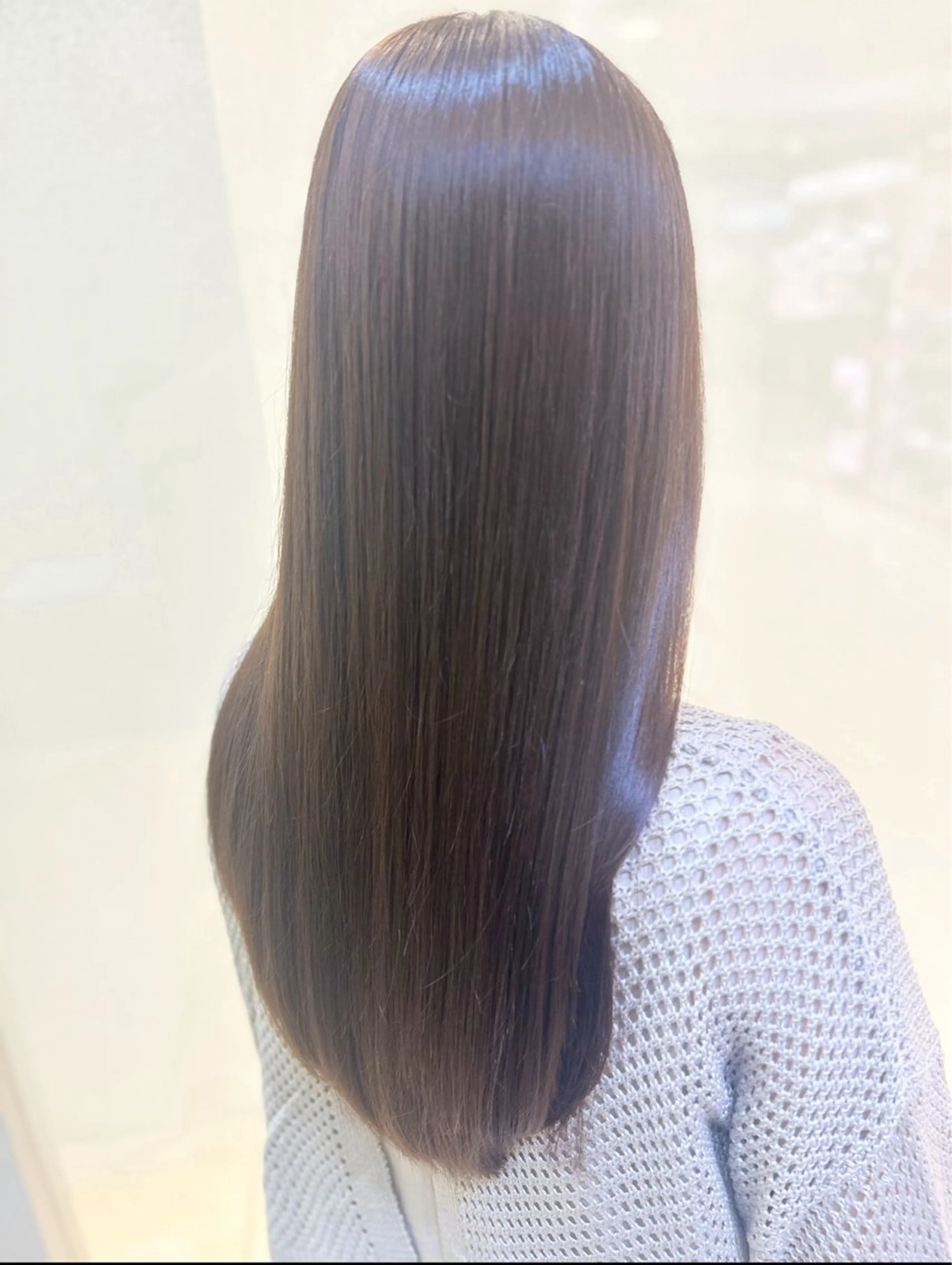 ロング カラー 縮毛矯正/髪質改善/ 艶髪ササキナツミのヘアスタイル