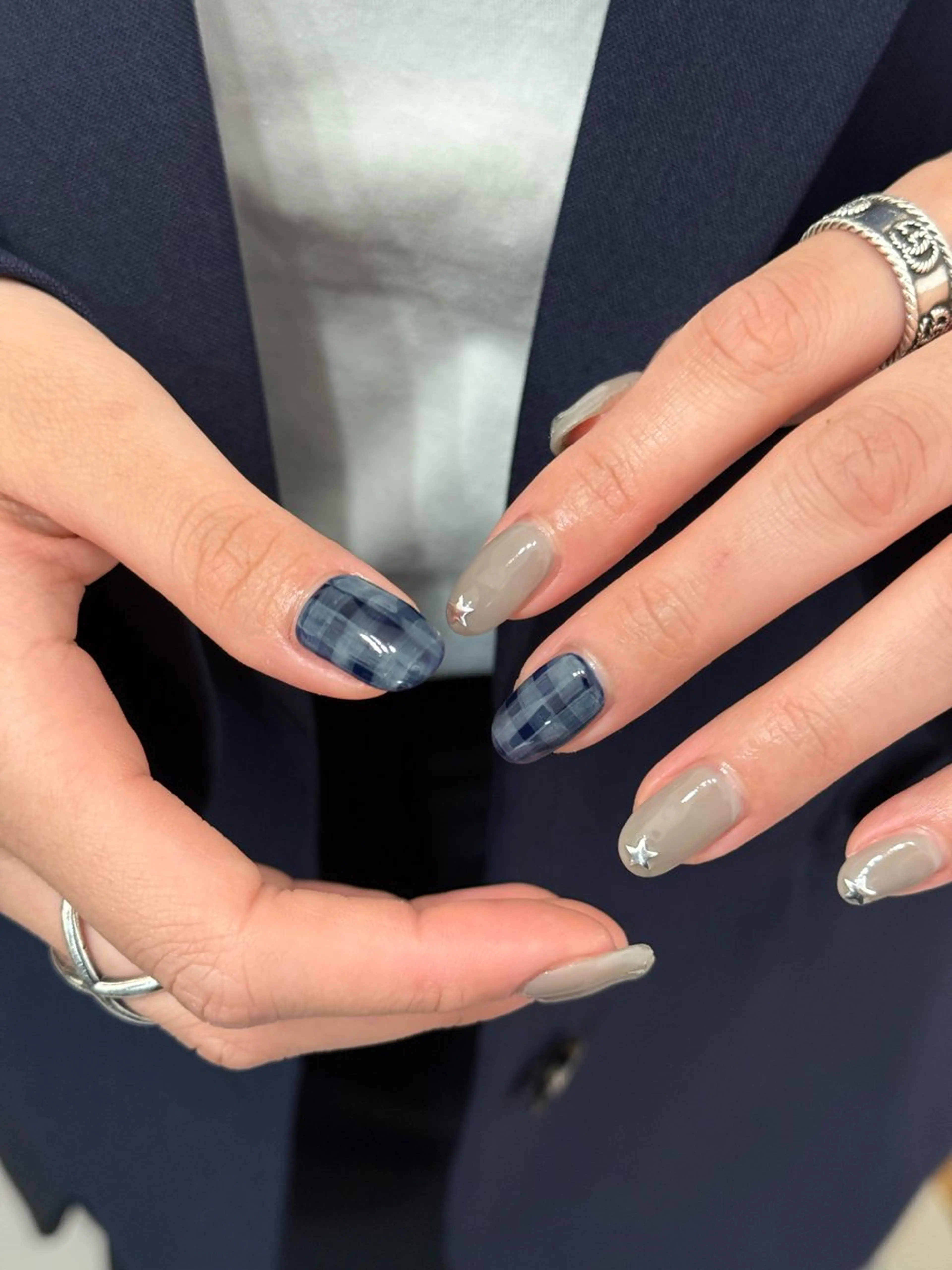 ネイル アートネイル ハンドネイル フットネイル kiii.__ ✴︎*のネイルデザイン