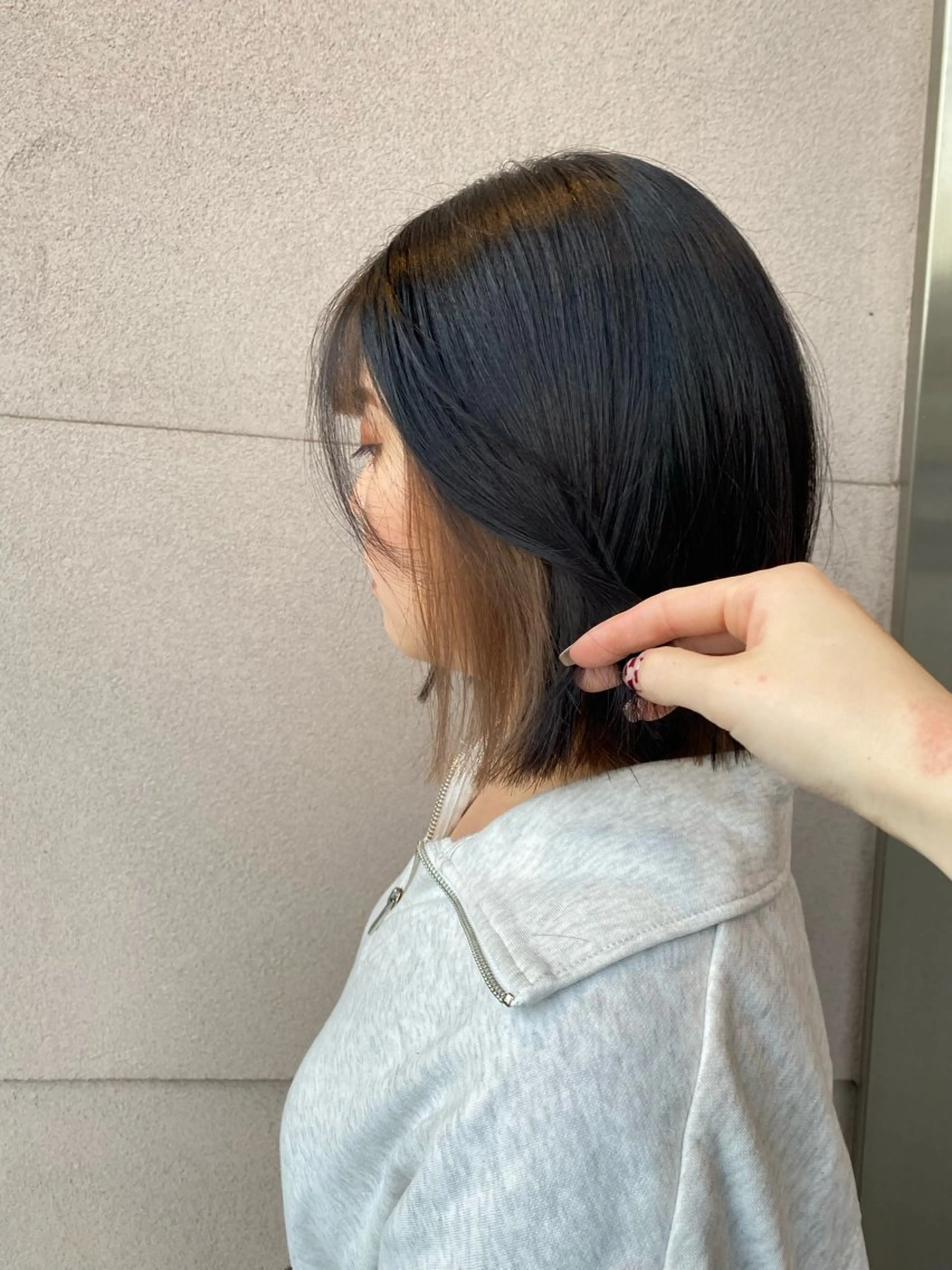 ショート Lien.AKI 透明感カラー🤍のヘアスタイル