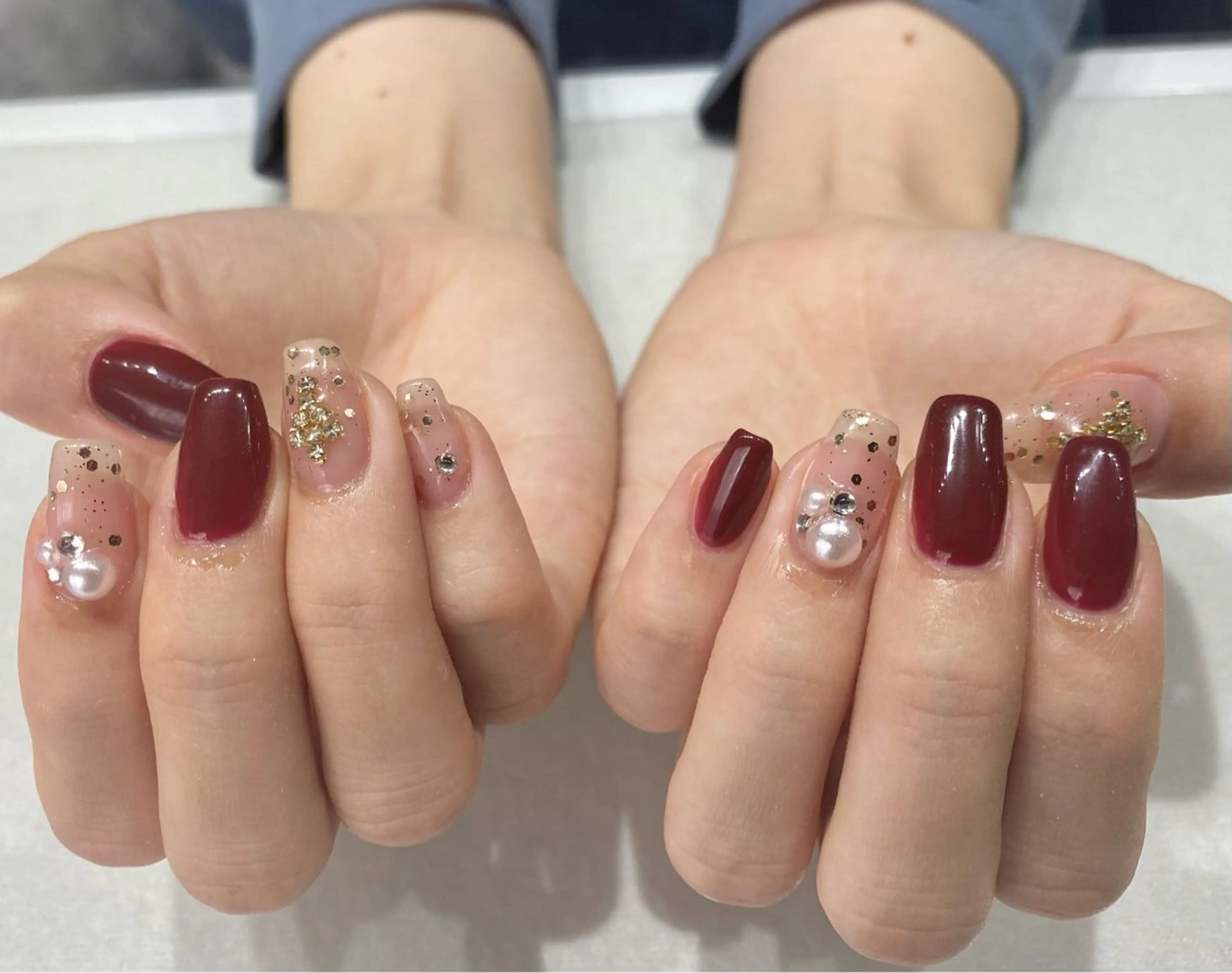 ネイル Three いわなべのネイルデザイン