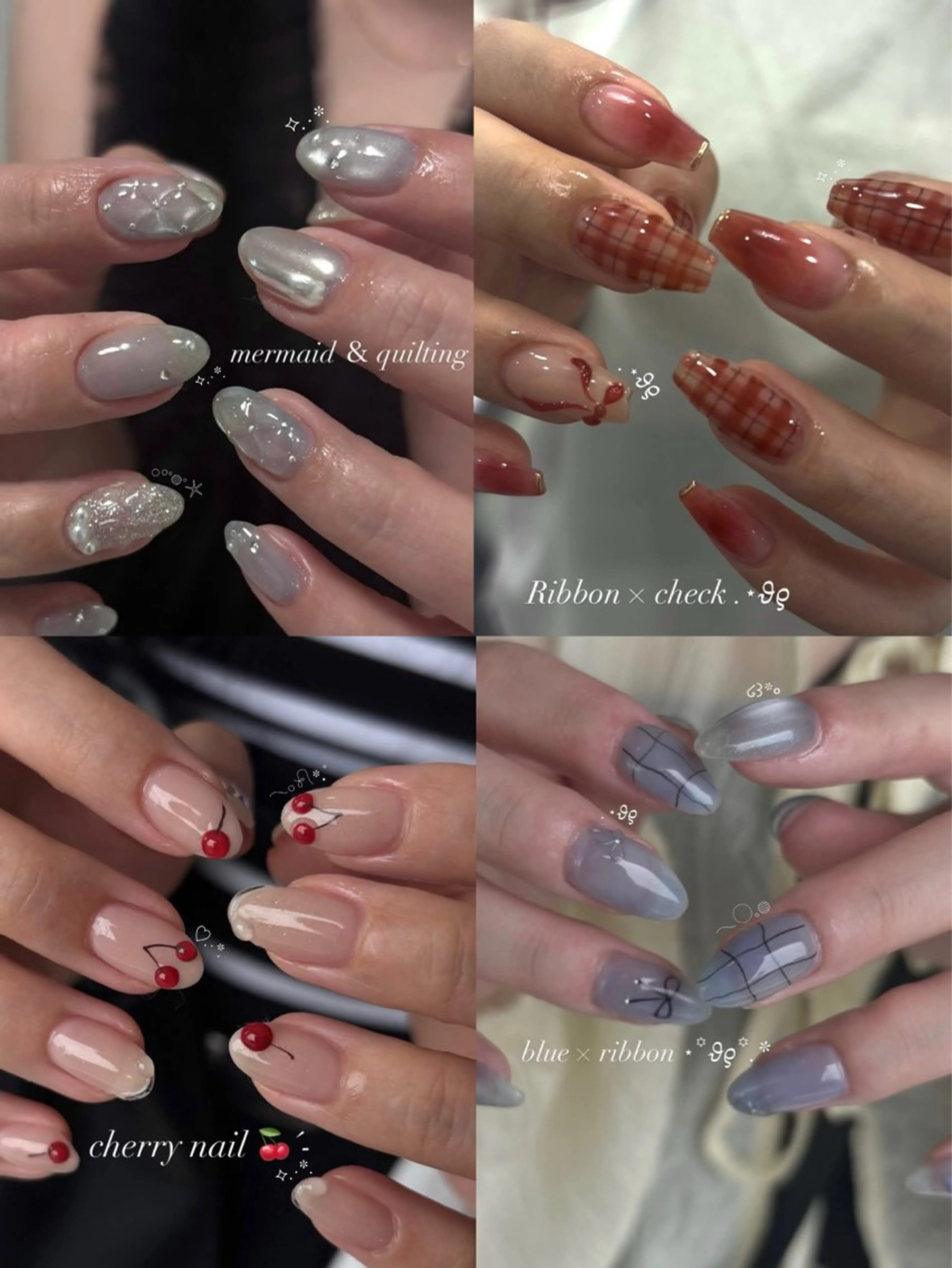 ネイル ハンドネイル 🍓リスブラン MELのネイルデザイン