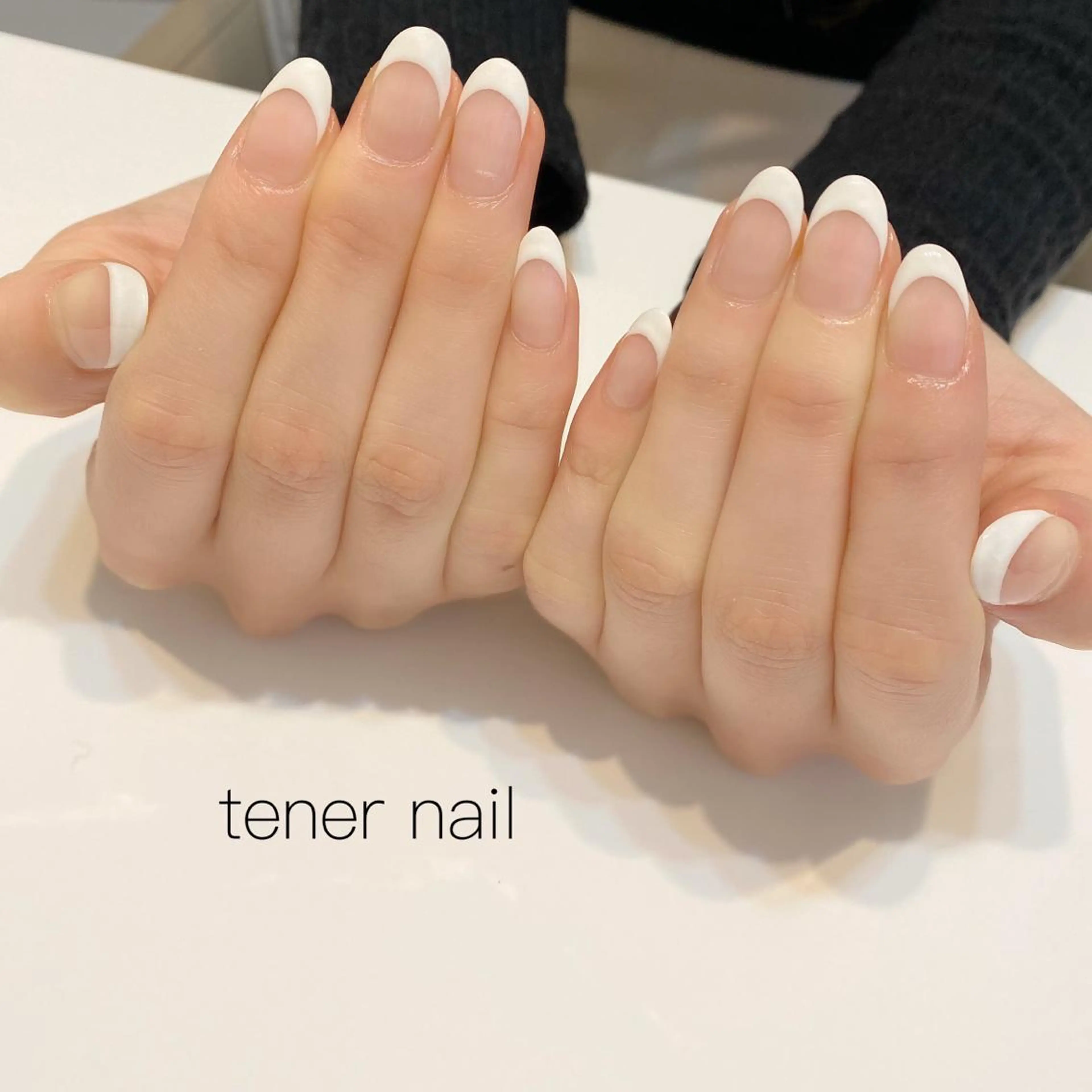 ネイル フレンチネイル シンプルネイル テネルネイル tener nailのネイルデザイン