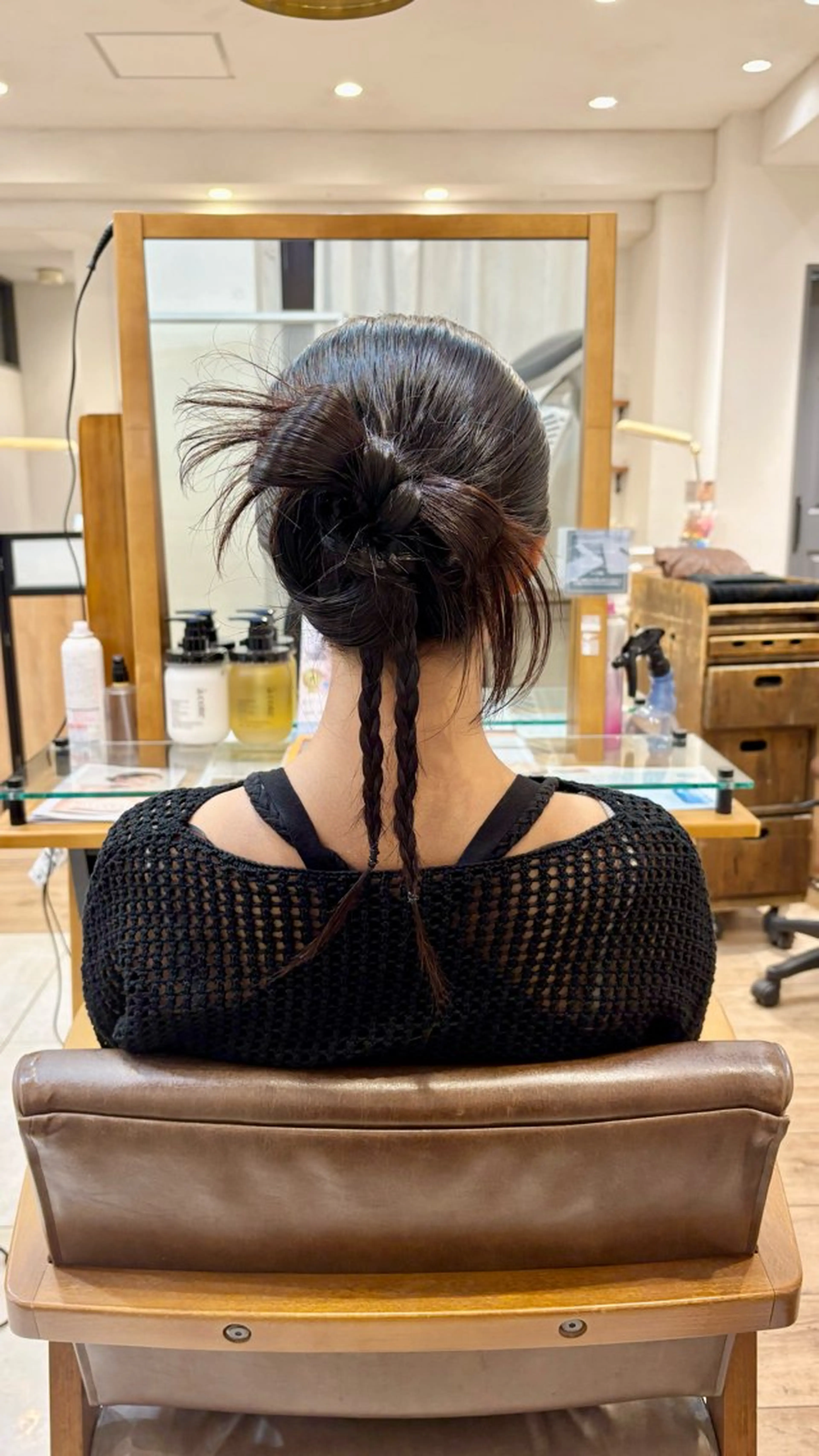 ロング ヘアアレンジ 成人式 結婚式・ブライダル 卒業式のヘアスタイル ヘアセット 🐈‍⬛なおカラーモ デル様募集中🎀のヘアスタイル