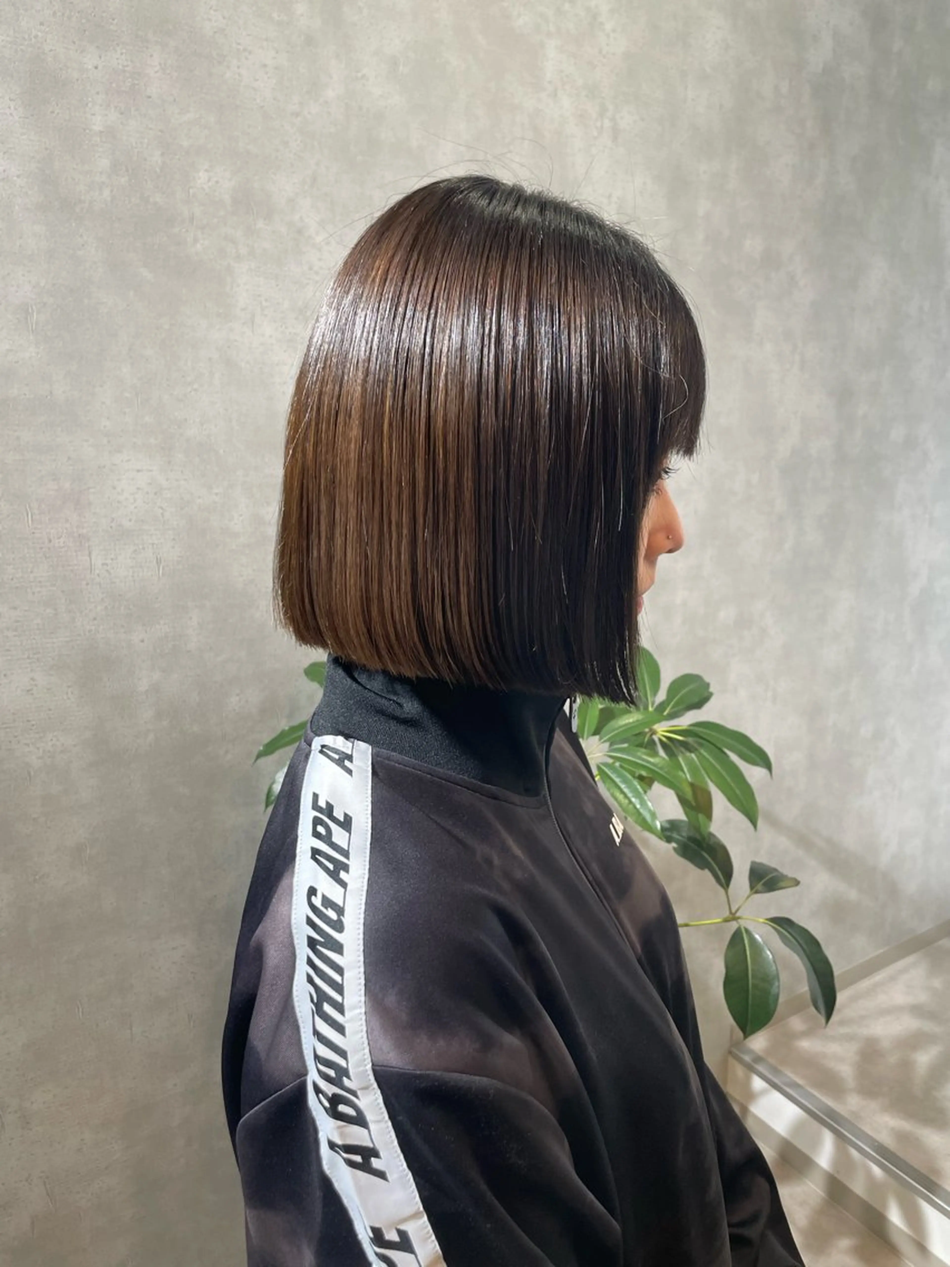 ミディアム やまもと けんたのヘアスタイル