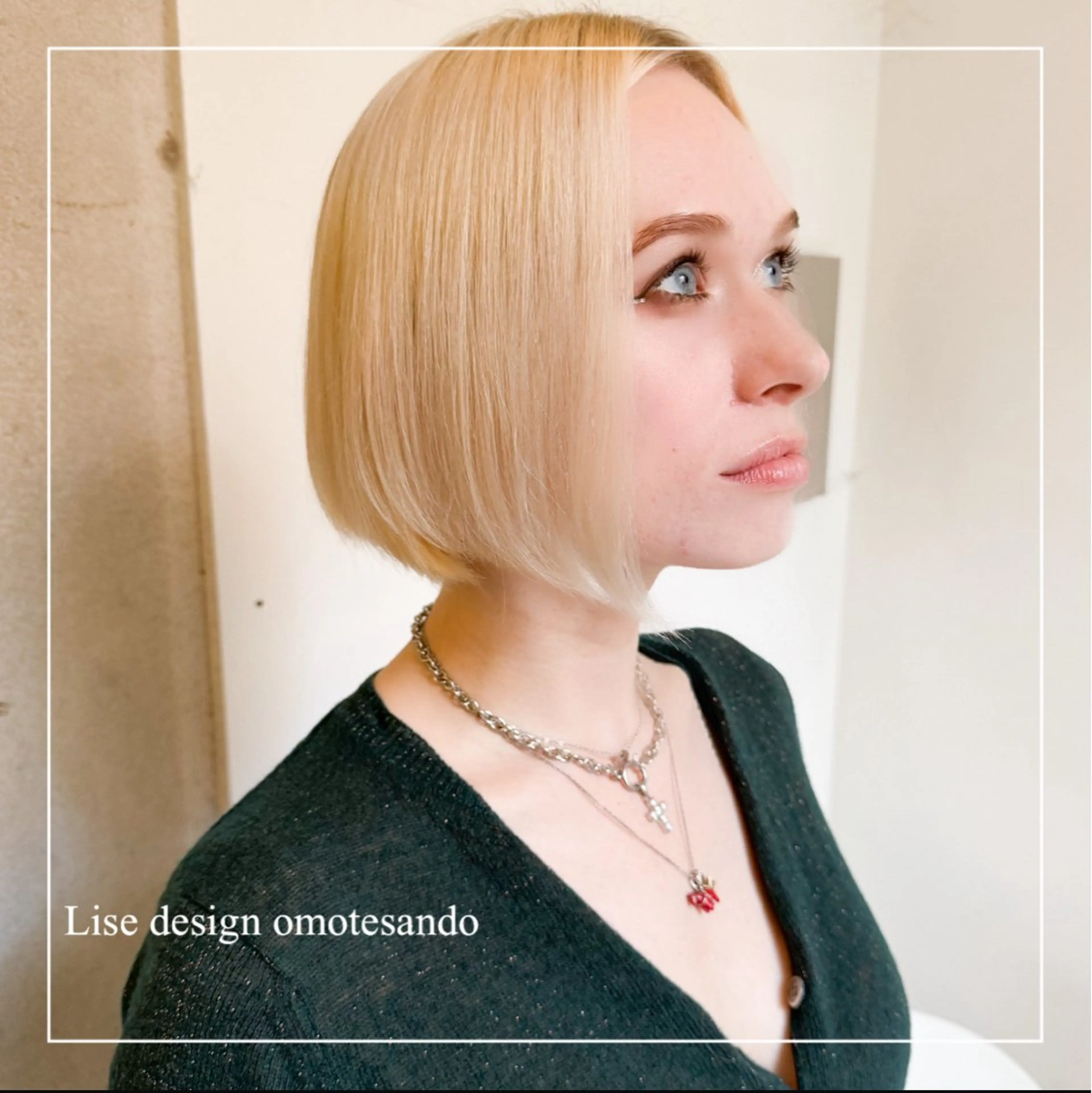 ショート カラー パーマ ヘアアレンジ メンズ 表参道Lise おおいしおりのヘアスタイル