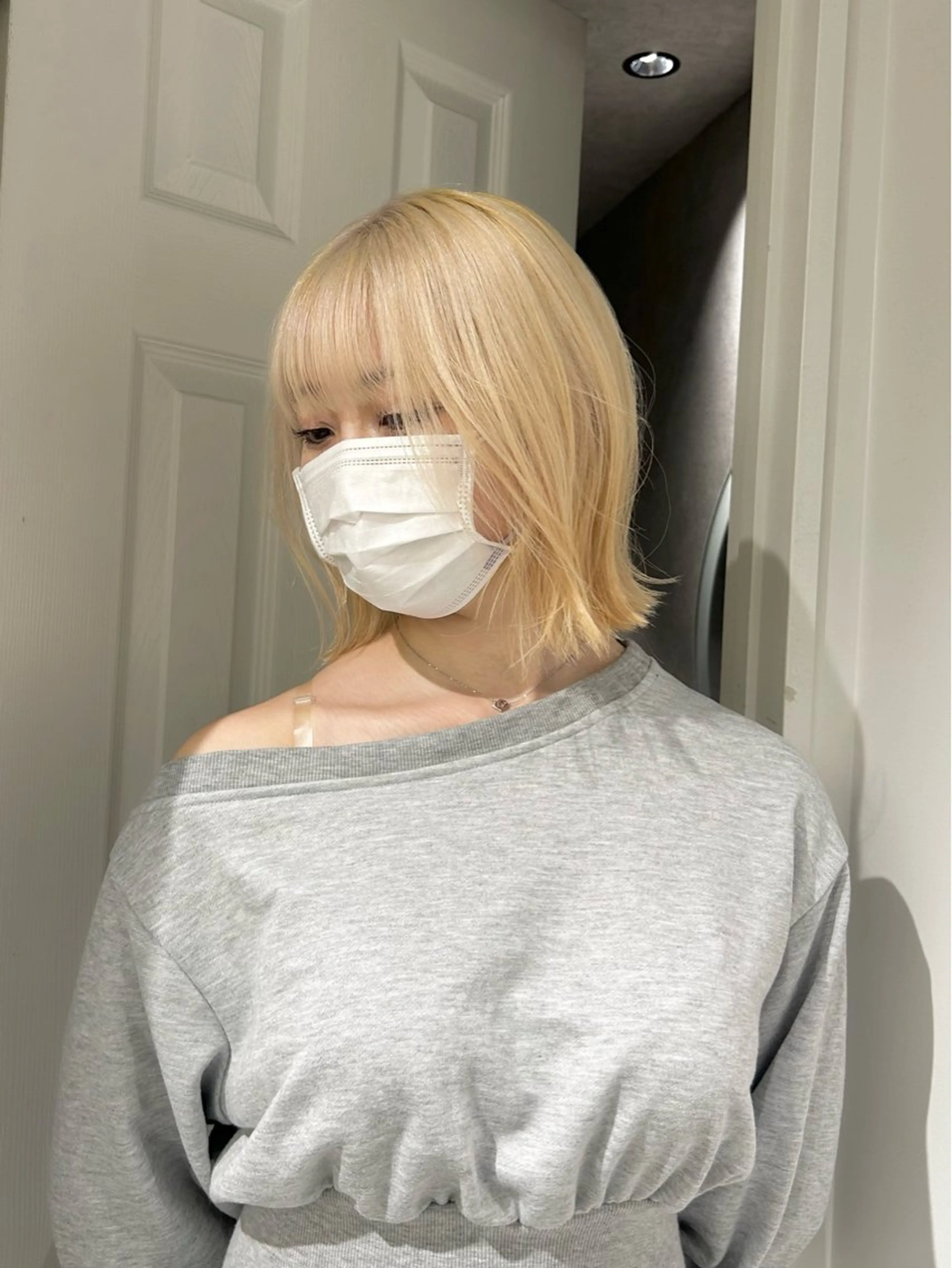 ショート カラー メンズ/ボブ/パーマ /くるみのマツエク・マツパデザイン