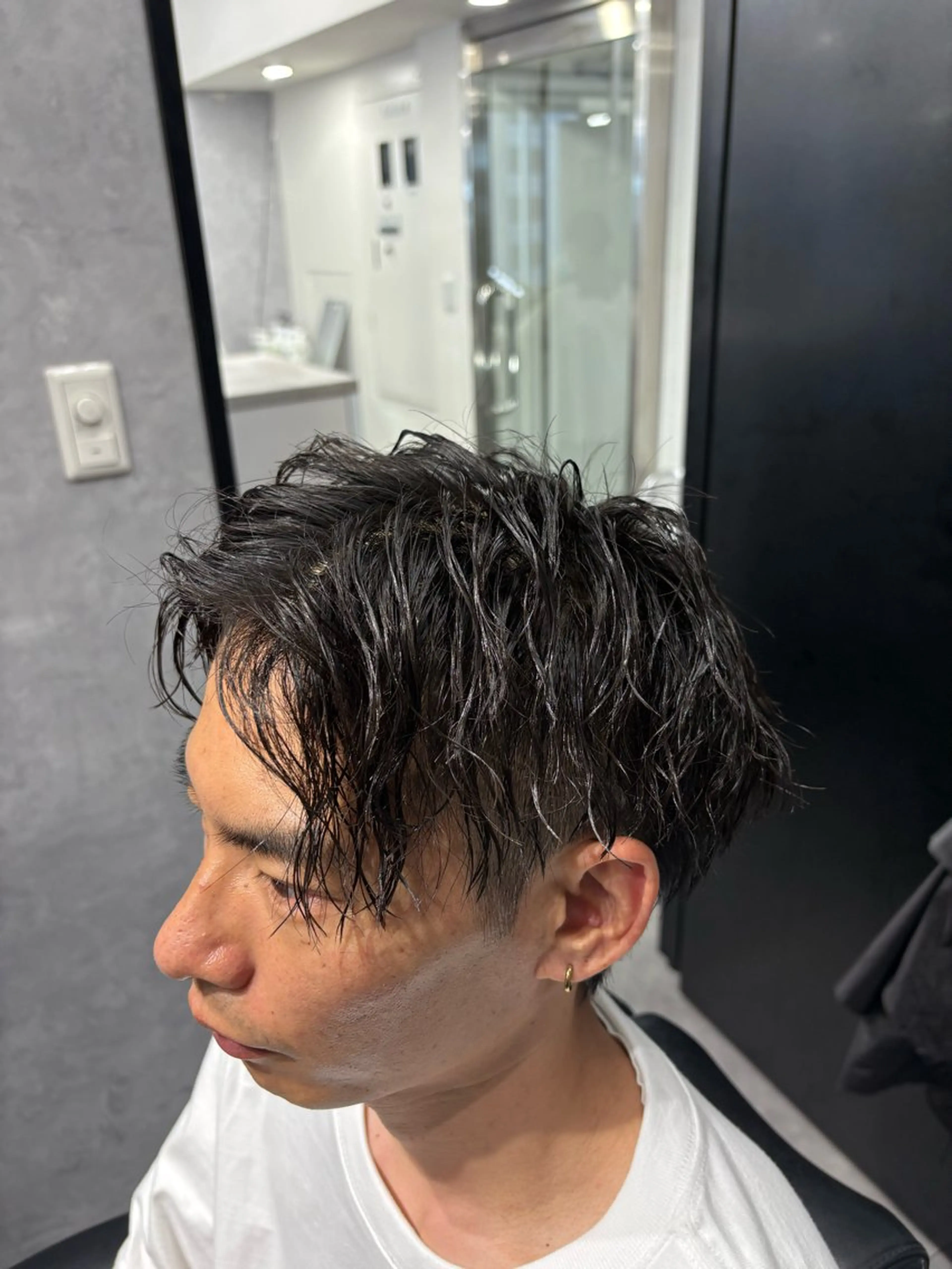 ショート メンズ カット 本間 颯太のヘアスタイル
