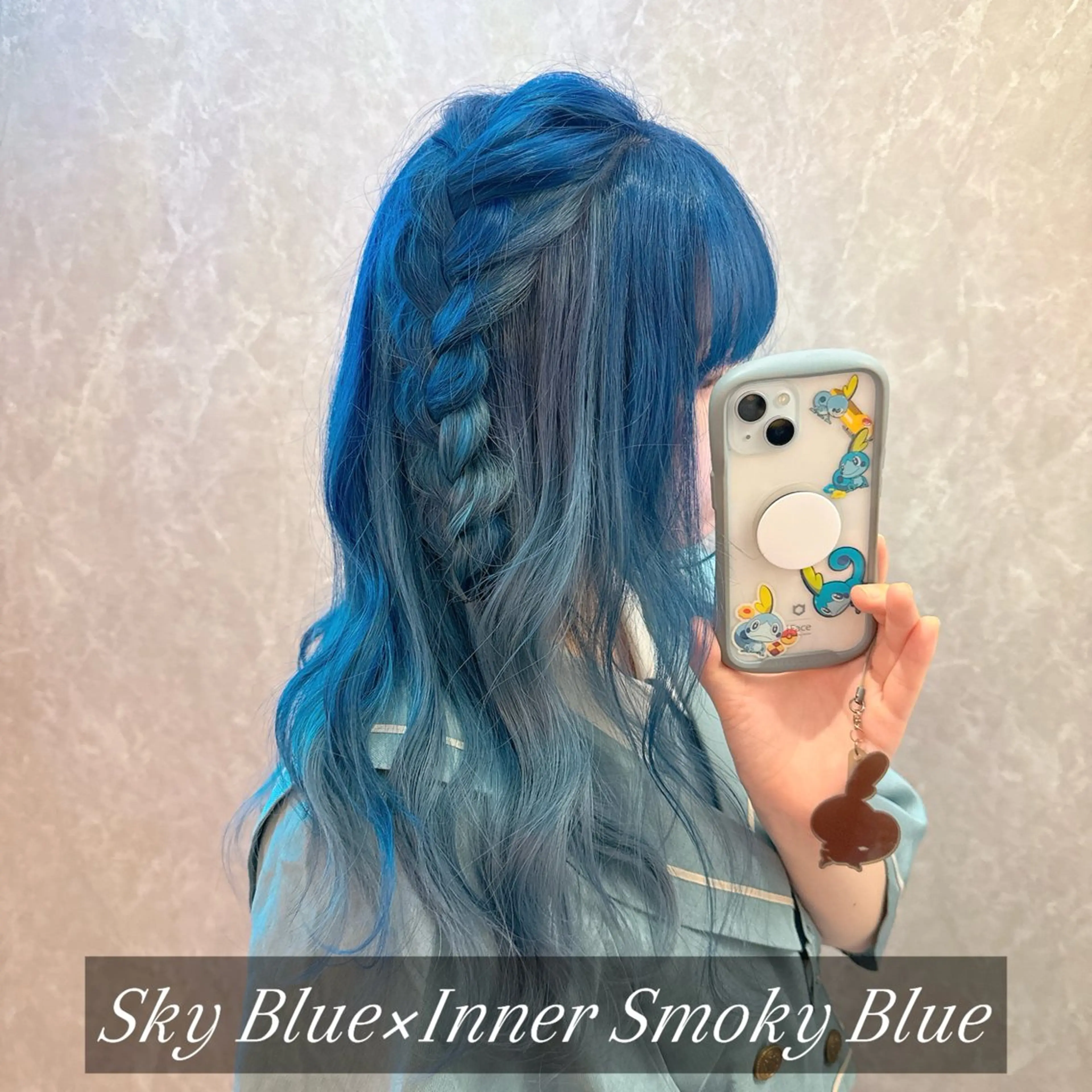 ロング カラー バレイヤージュ ブリーチ ブルーカラー ケアブリーチ ダブルカラー ヘアカラー トリートメント デザインカラー 髪質改善Lilithのその他イメージ