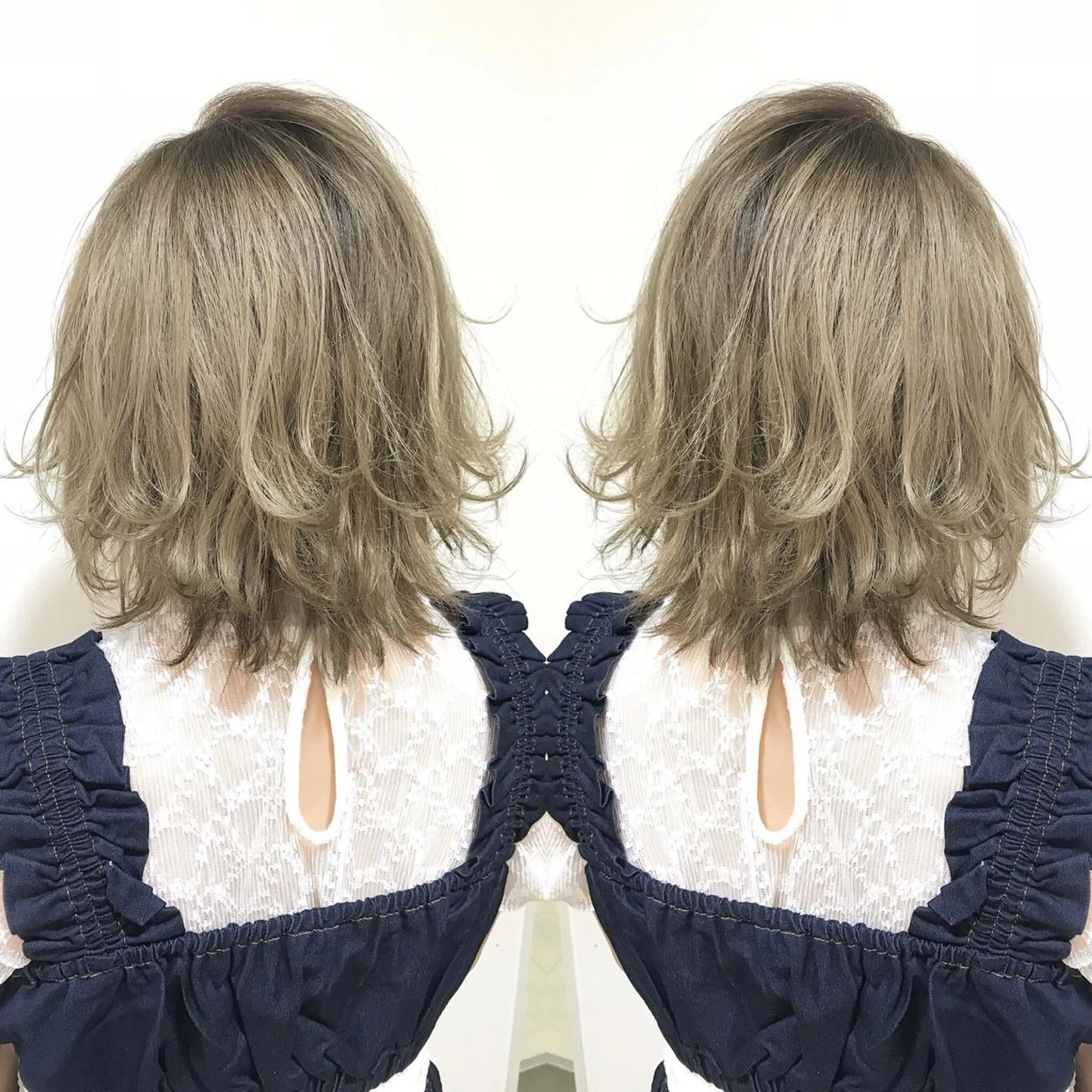 ショート カラー ベージュカラー Miru by INCE HAIRのヘアスタイル