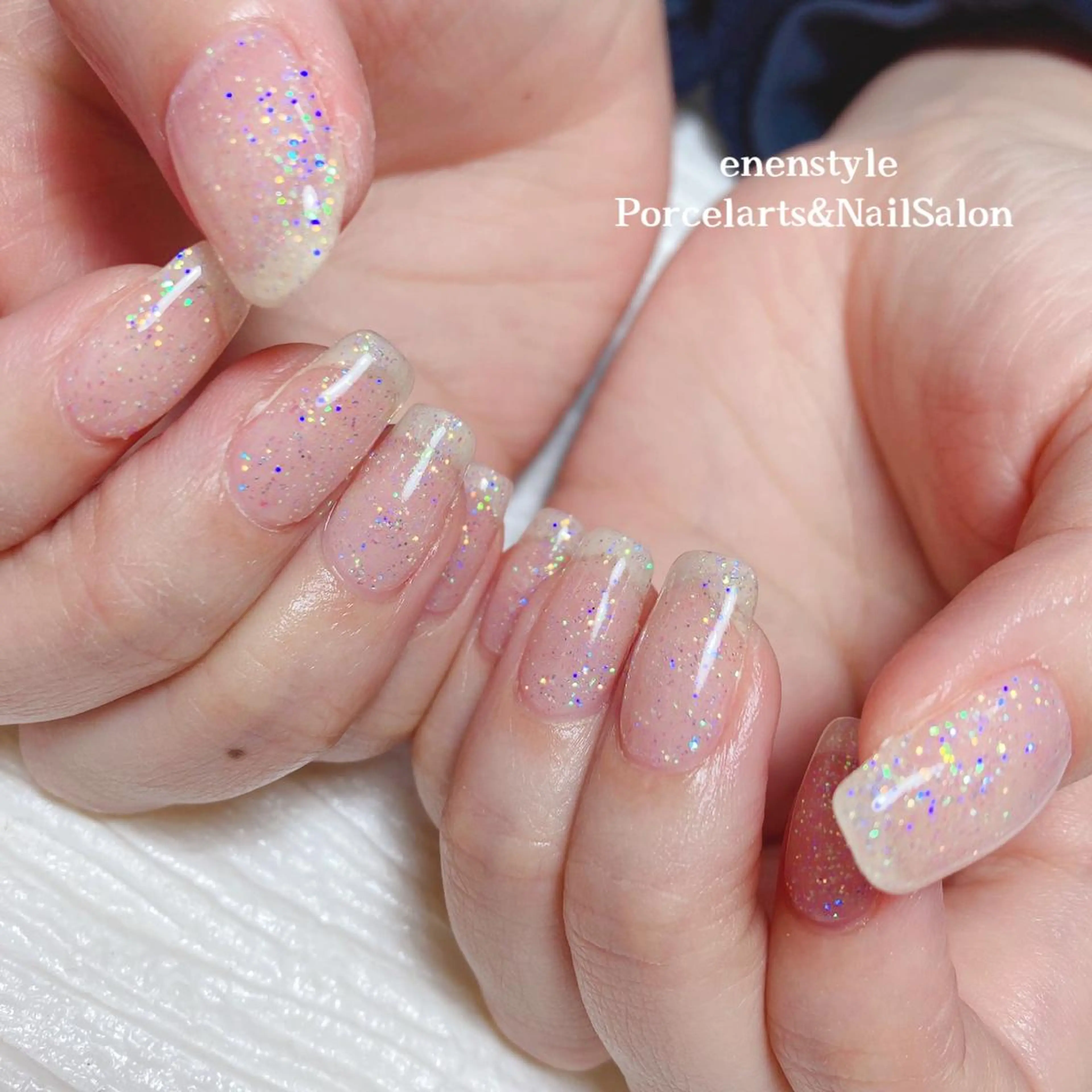 ミディアム ネイル 👑enen style👑のネイルデザイン