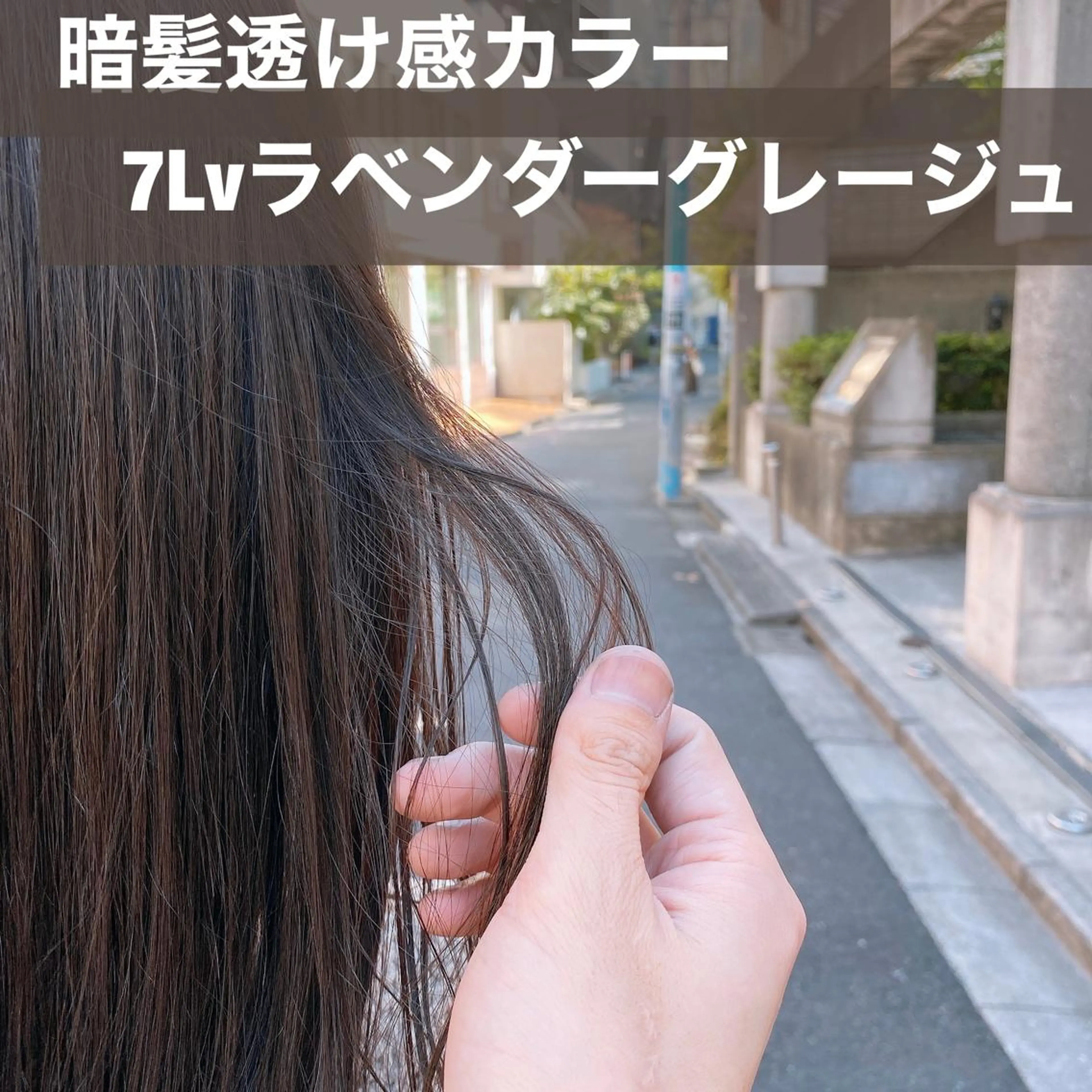 ミディアム カラー グレージュ ラベンダーカラー ラベンダーグレージュ ラベンダーグレー カット ヘアカラー トリートメント ブリーチなし✨艶髪 カラー𓃲YAGIのヘアスタイル