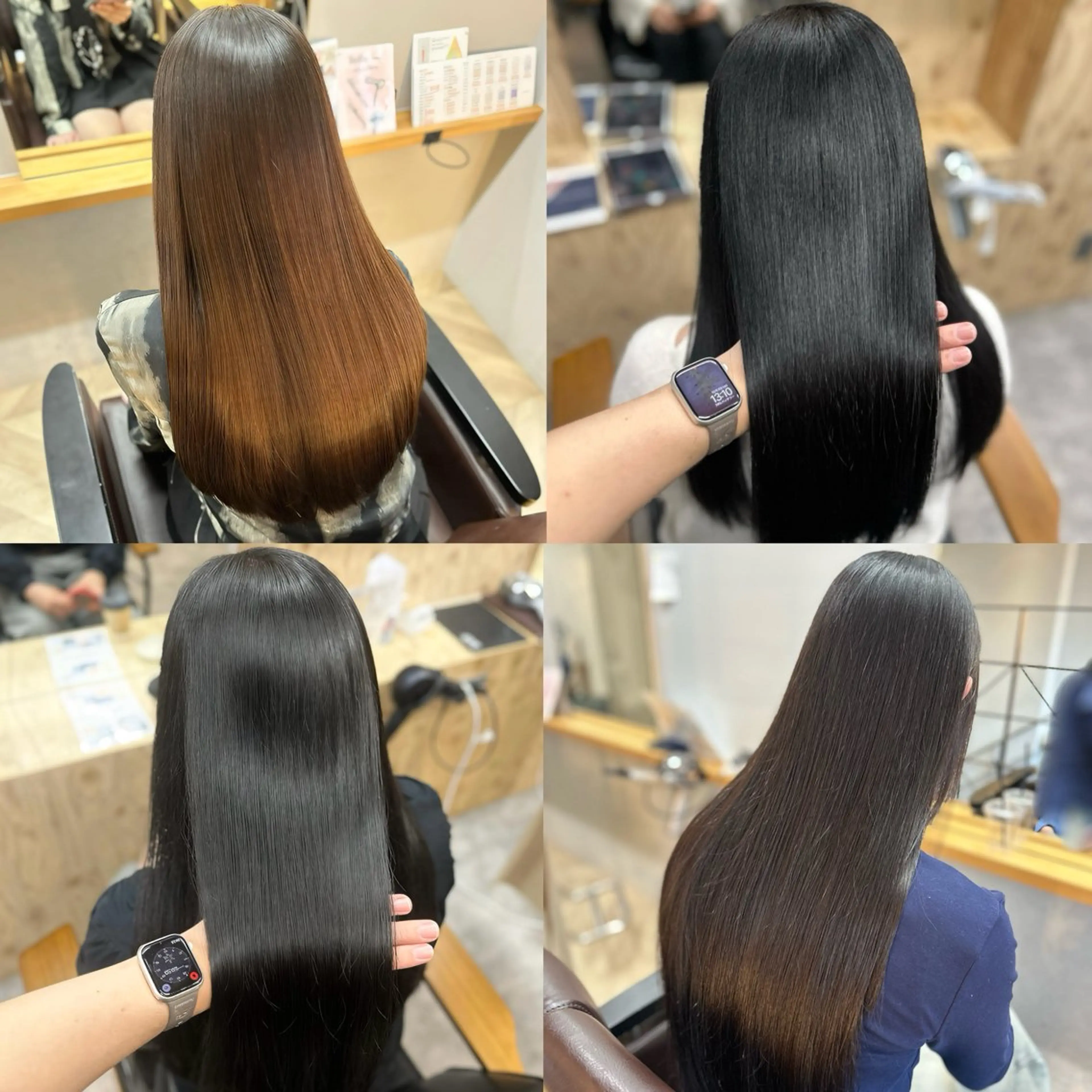 ロング 縮毛矯正 縮毛矯正 トリートメント 縮毛矯正/髪質改善 /nuup岩田のヘアスタイル