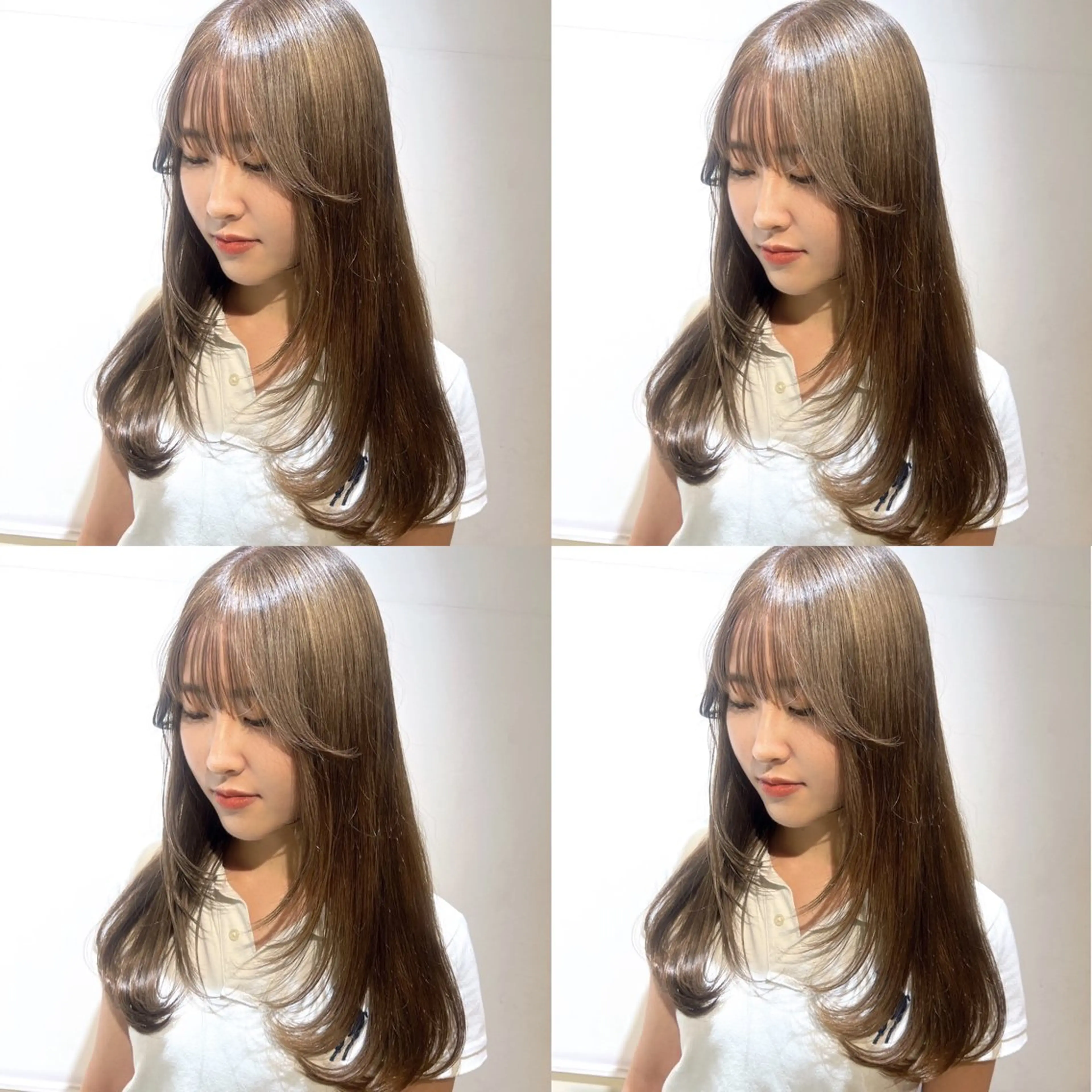 セミロング カラー カット ヘアカラー トリートメント レイヤー×髪質改善 マネージャー安藤光司のヘアスタイル