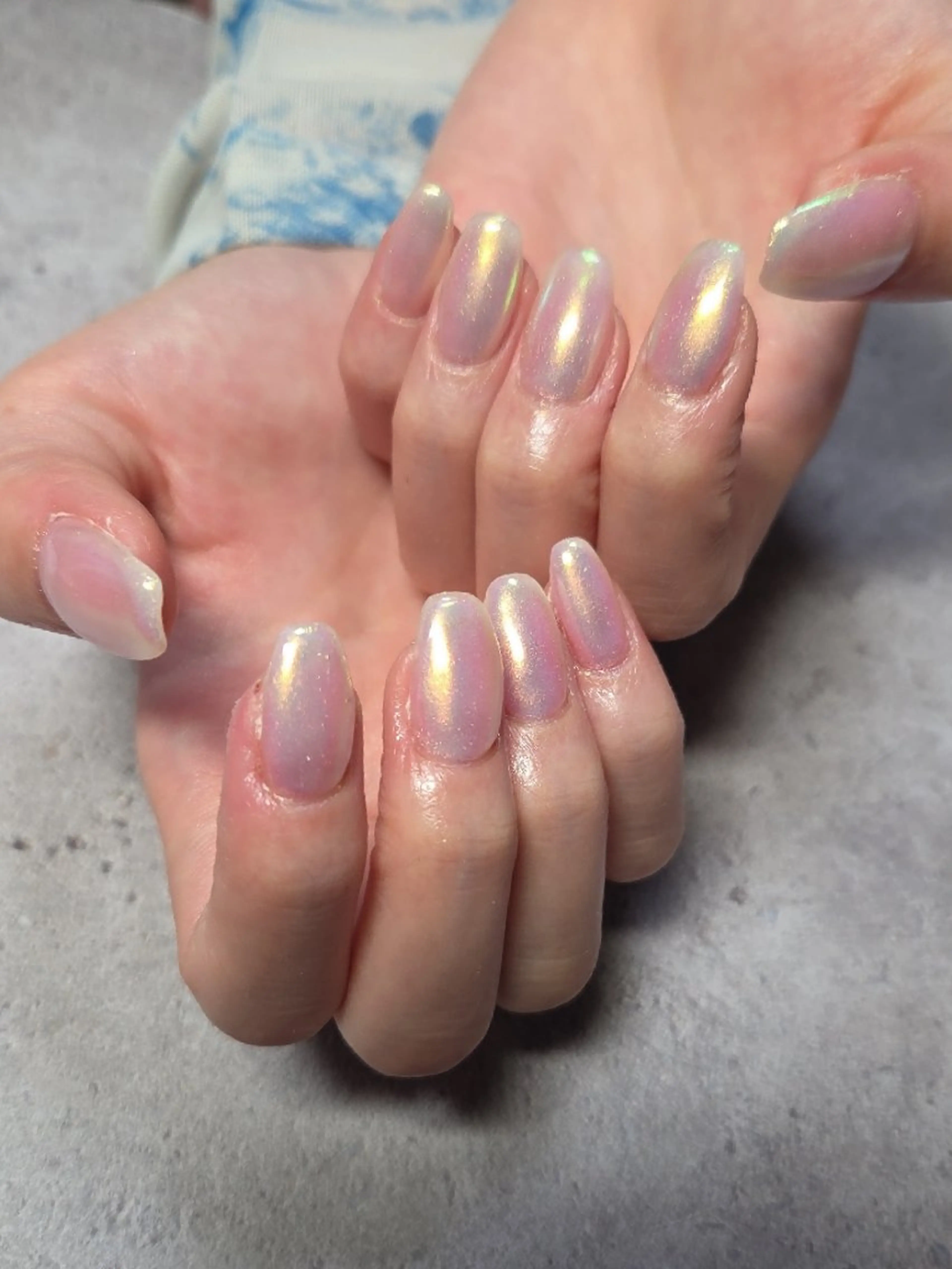 ネイル キラキラネイル ミラーネイル 赤色 夏ネイル ブライダルネイル ハンドネイル flure de neige yukiのネイルデザイン