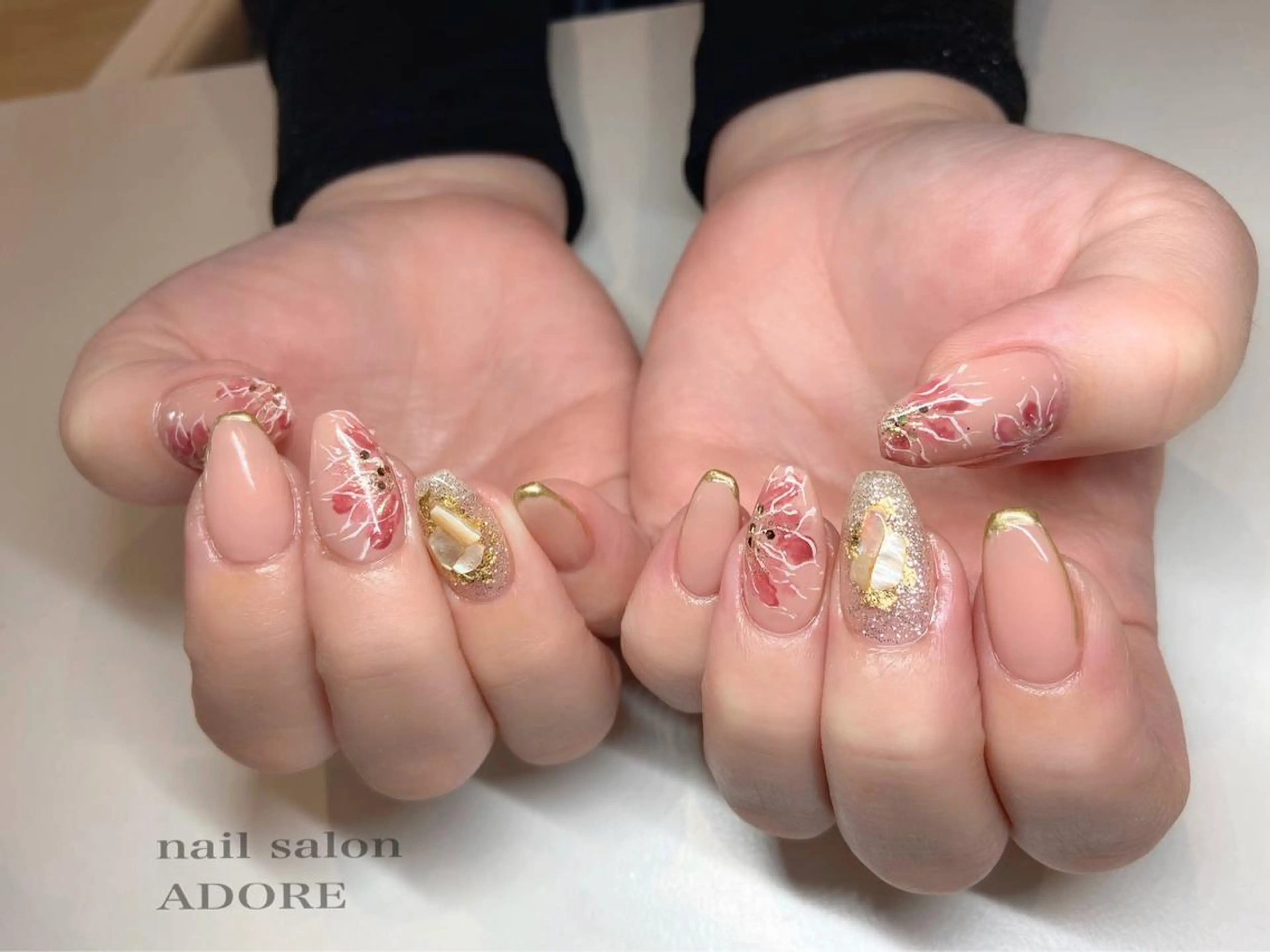 ネイル ハンドネイル Adore nailのネイルデザイン