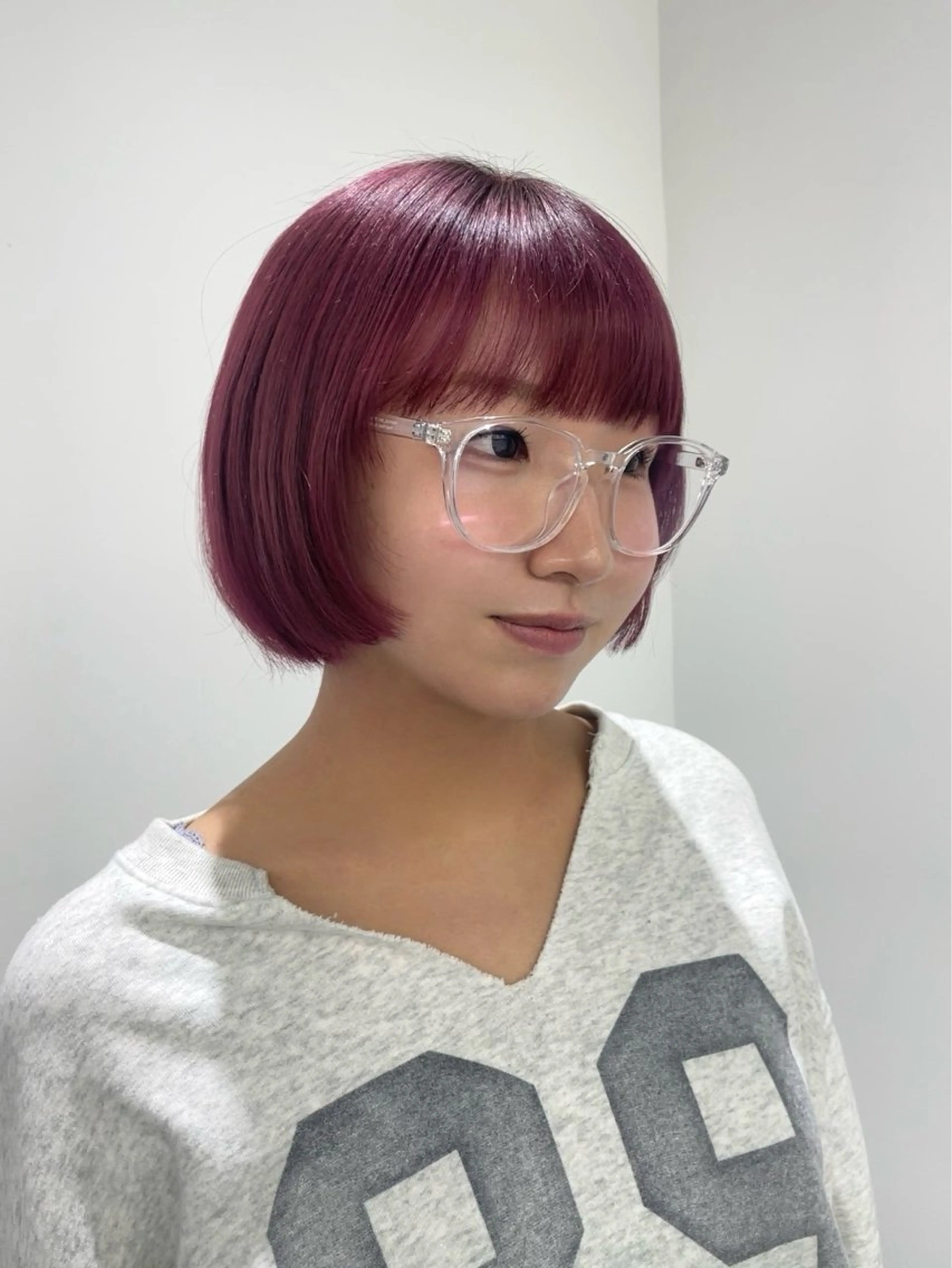 ショート ヘアカラー トリートメント TOMIKUDA RIOのヘアスタイル