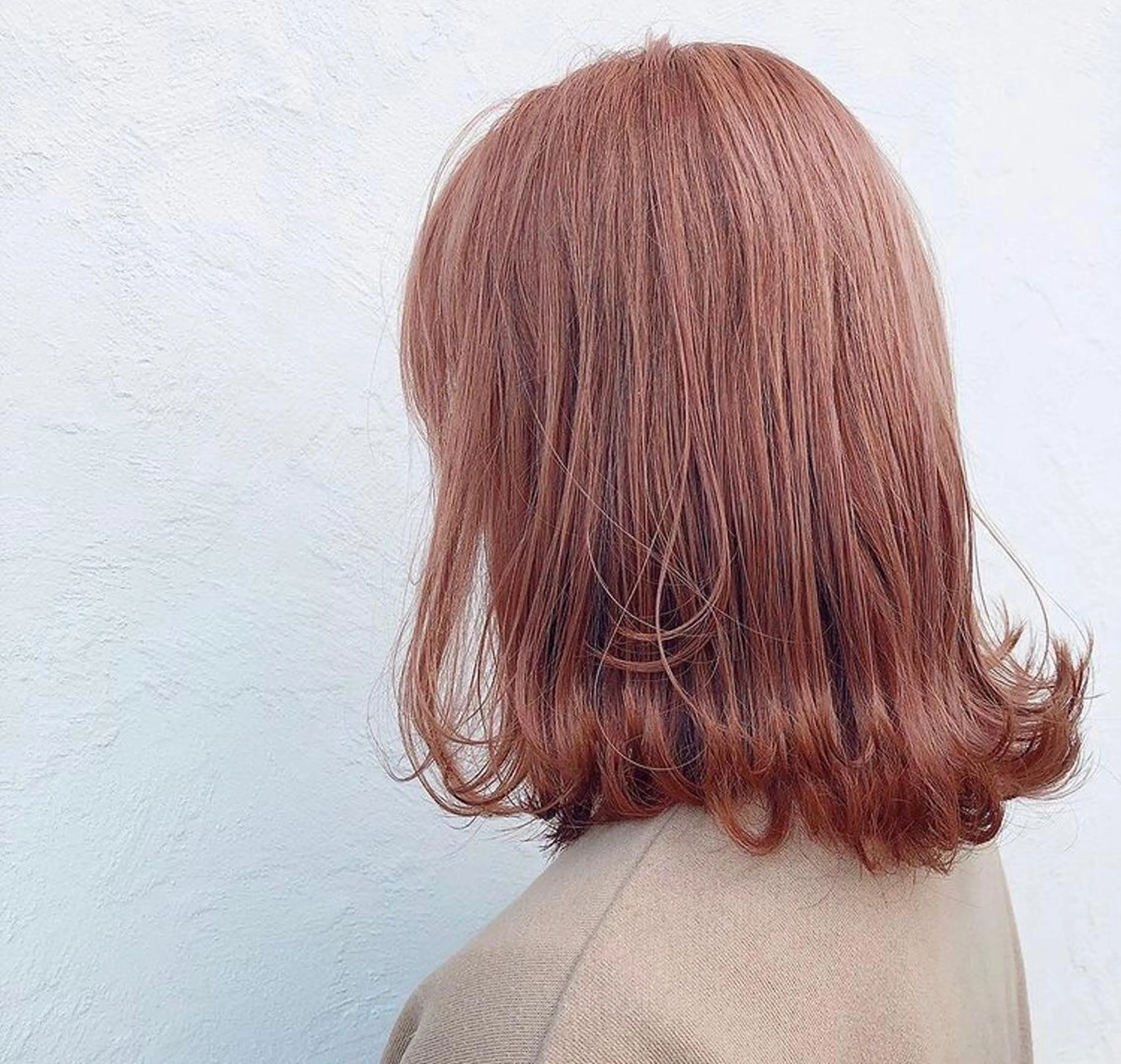 セミロング カラー ヘアアレンジ 髪質改善/ ツヤ髪カラー/高井のヘアスタイル