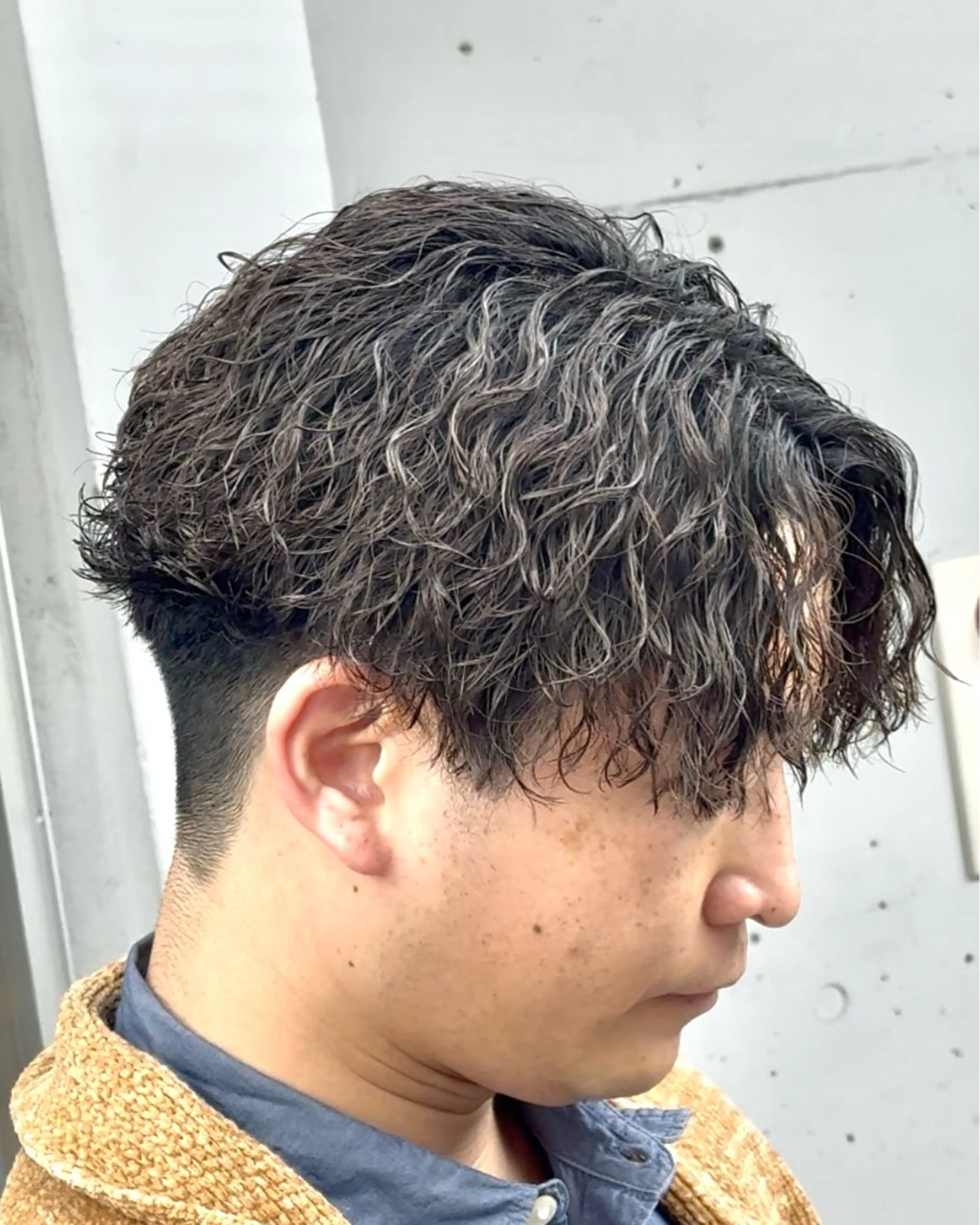 メンズ カット パーマ 👑原宿メンズパーマ /原宿/かずま👑のヘアスタイル