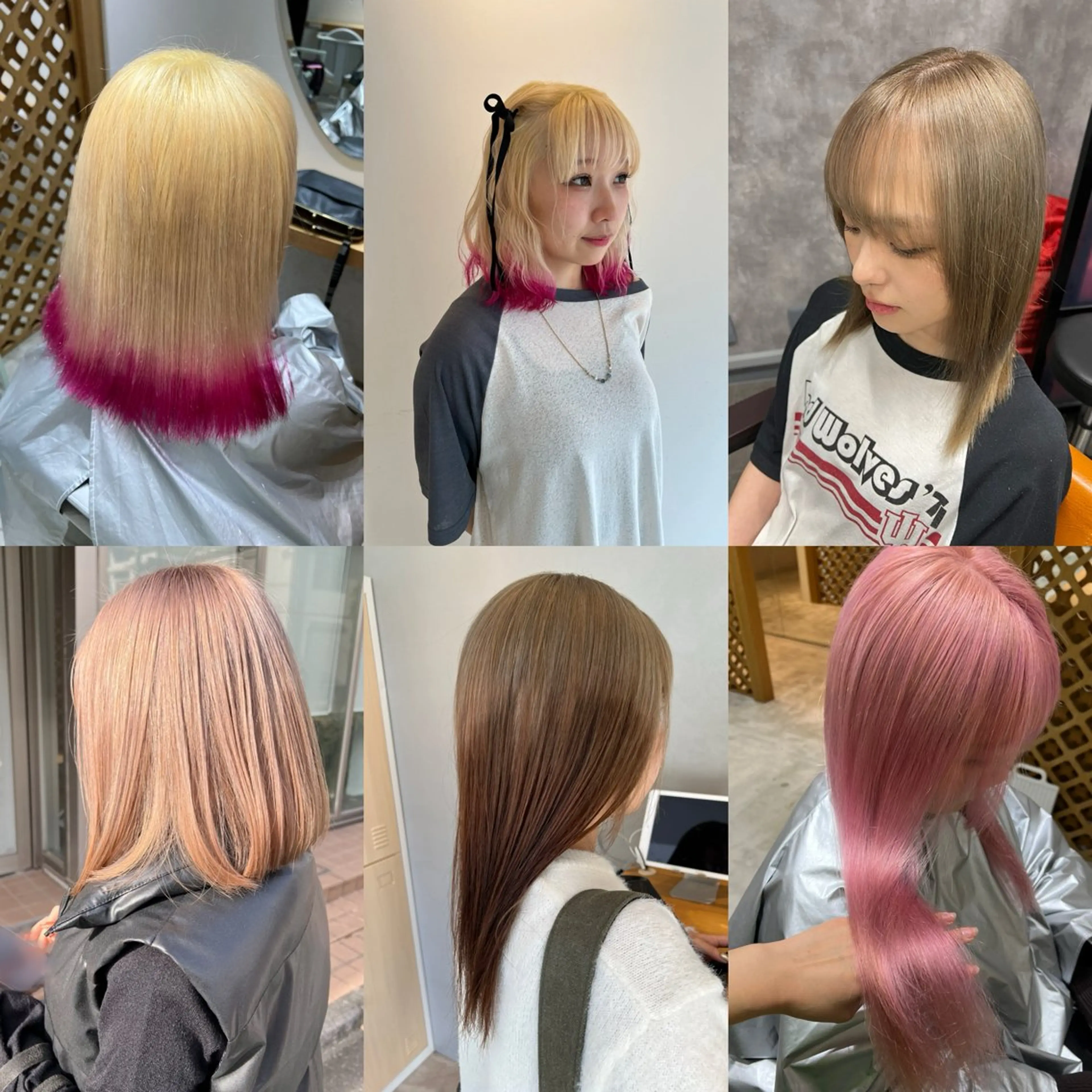 【即垢抜け】ケアブリーチデザインカラー➕5stepTR🎀ルーツカラー/インナーカラー/アンブレラカラー/ハイライトの写真