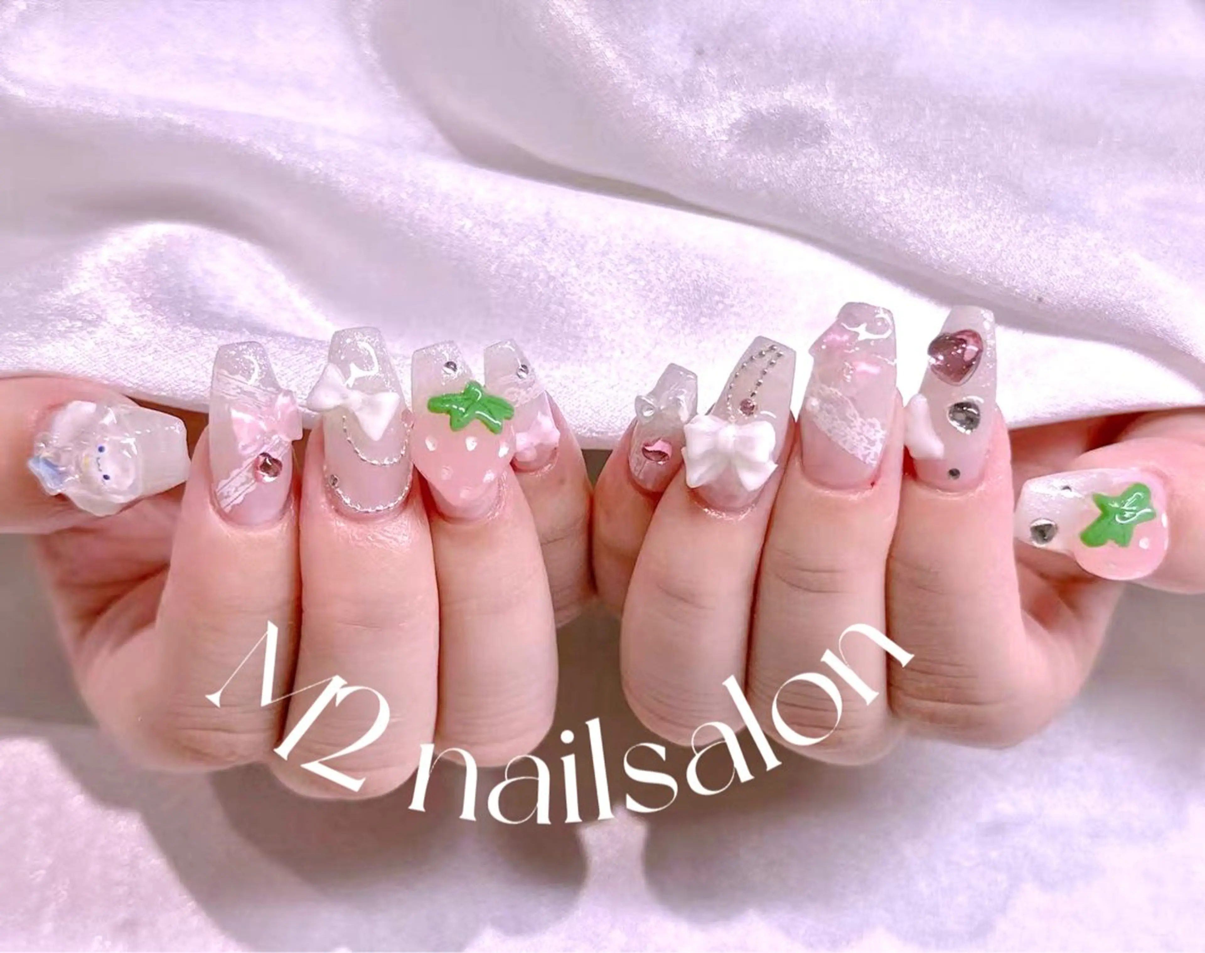 ネイル 長さだし専門店 M2 rikaのネイルデザイン