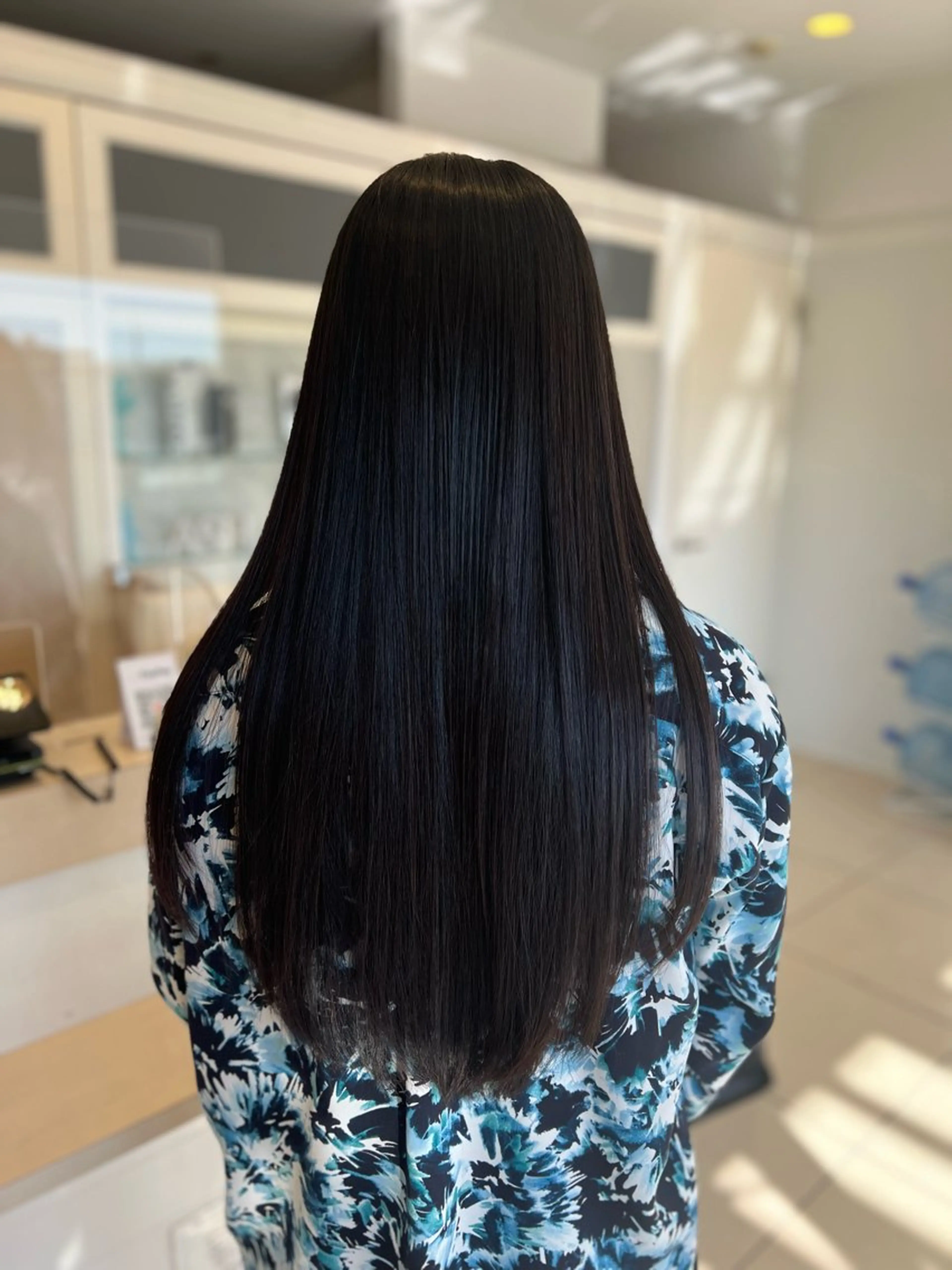 ロング パーマ カット 縮毛矯正 トリートメント 金子 直樹のヘアスタイル