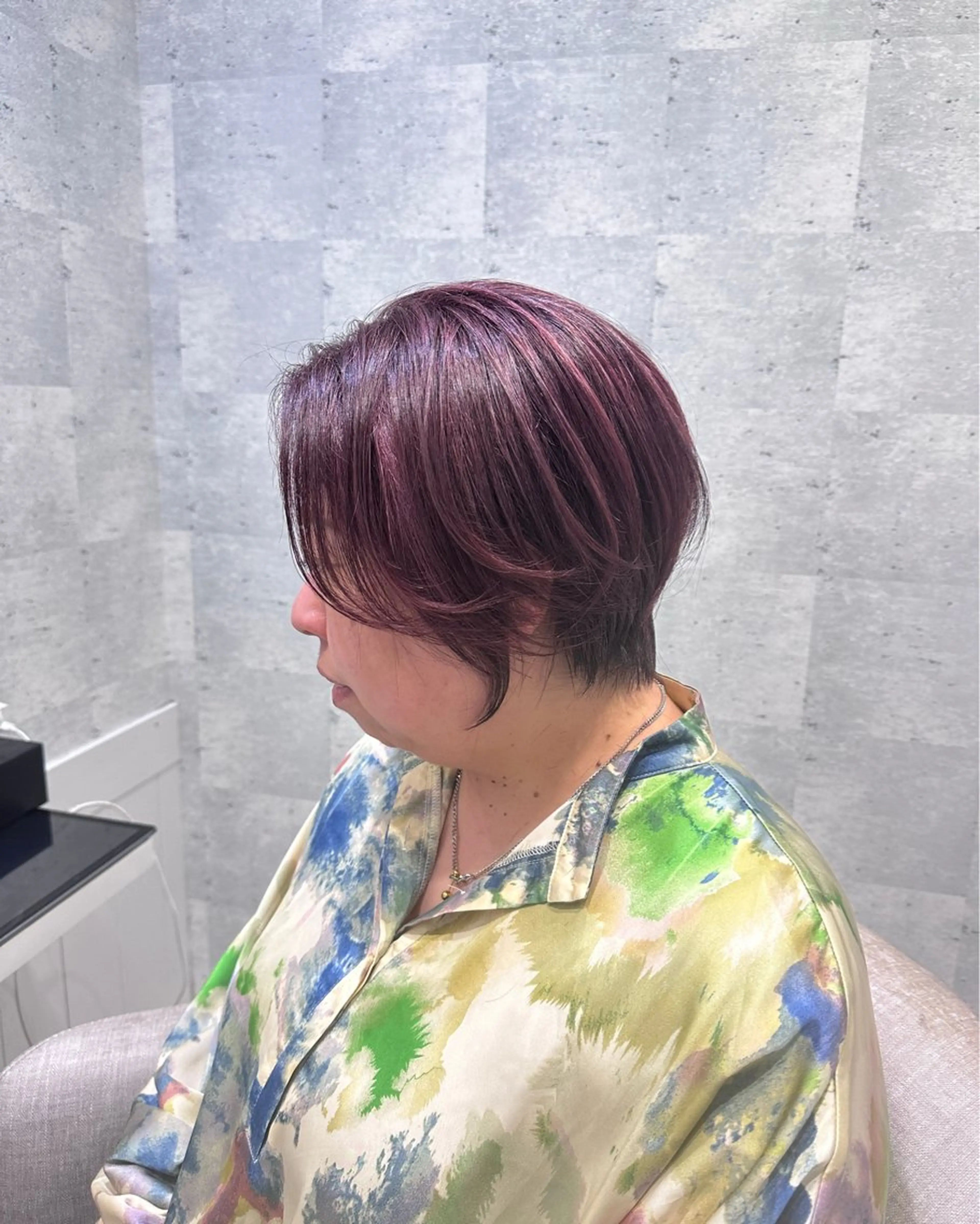 ショート カラー カット ヘアカラー トリートメント 西山 将太のヘアスタイル