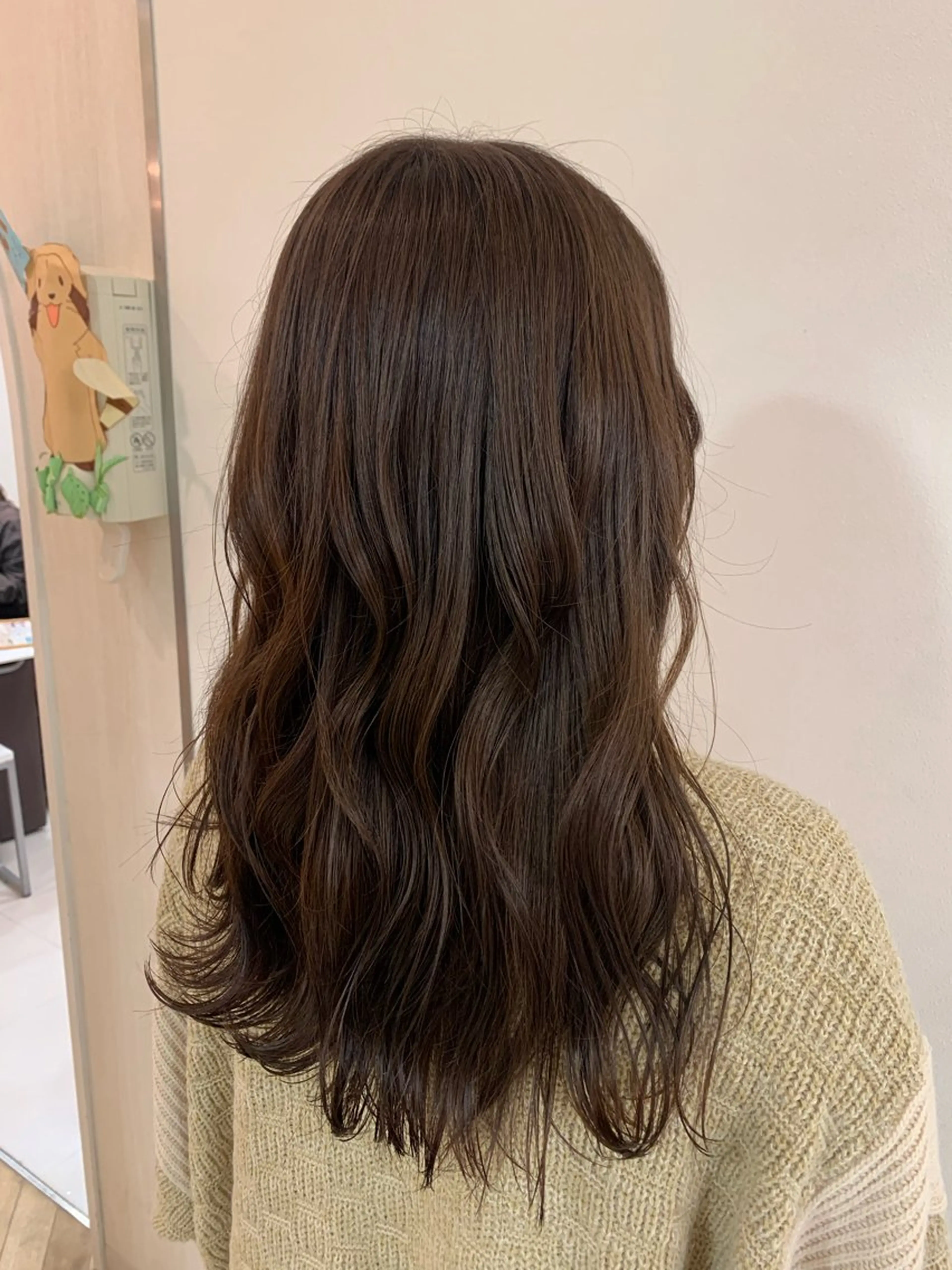 セミロング カラー ブラウンカラー 髪質改善 ೀyuikaのヘアスタイル