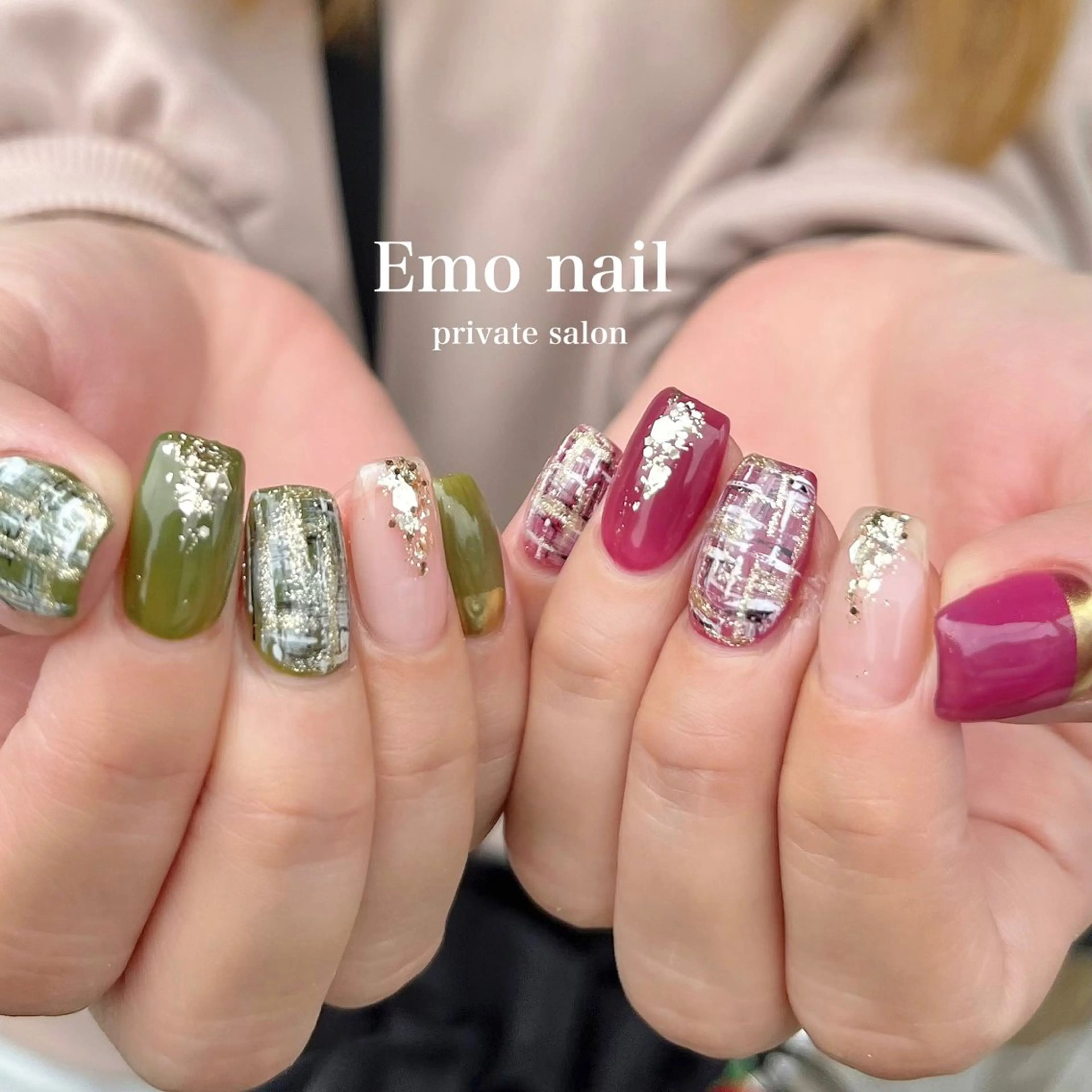 ネイル ハンドネイル Emo nailのネイルデザイン