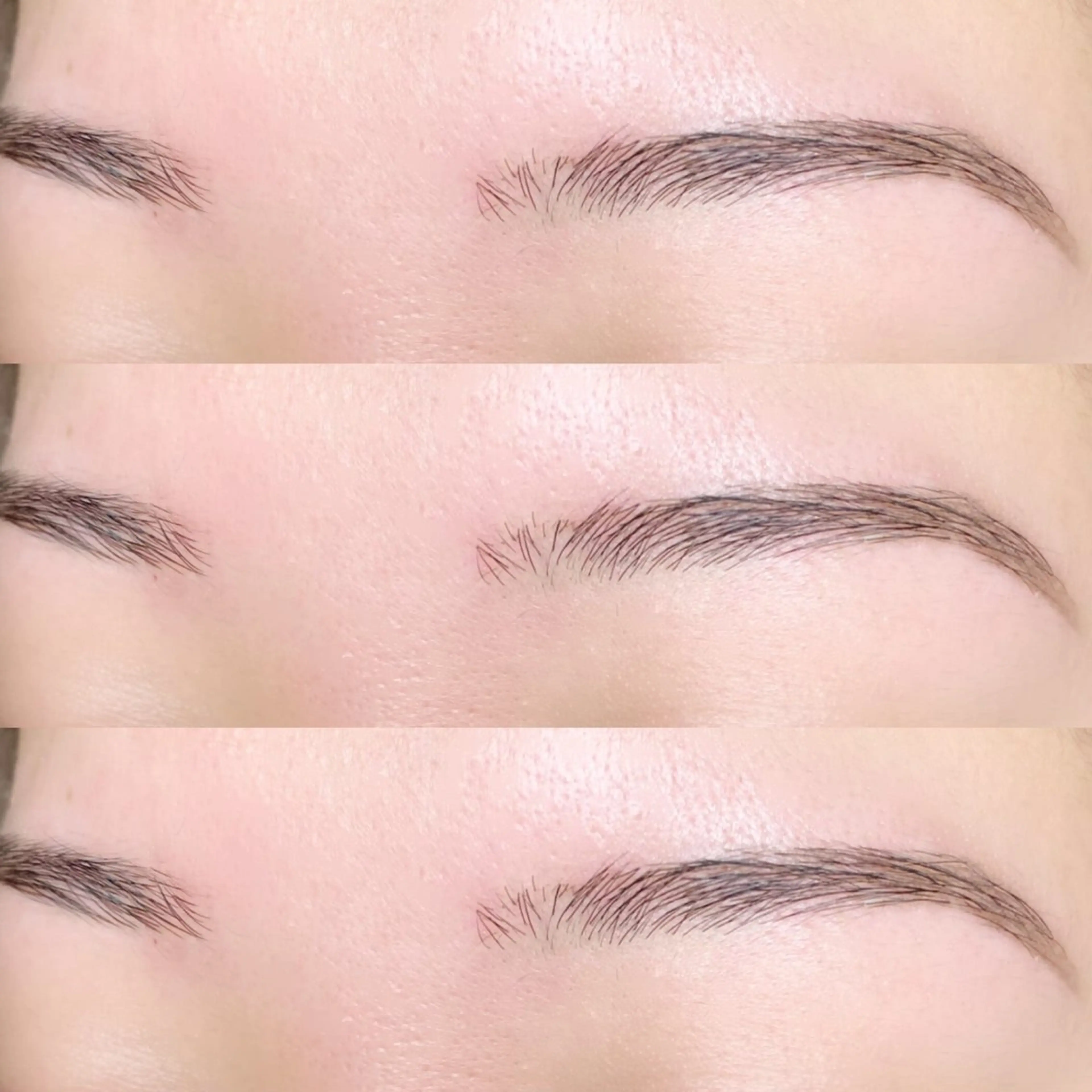 アイブロウ 眉毛ワックス脱毛 ワックス脱毛 ヘアメイクピカソ 髙井久美のマツエク・マツパデザイン