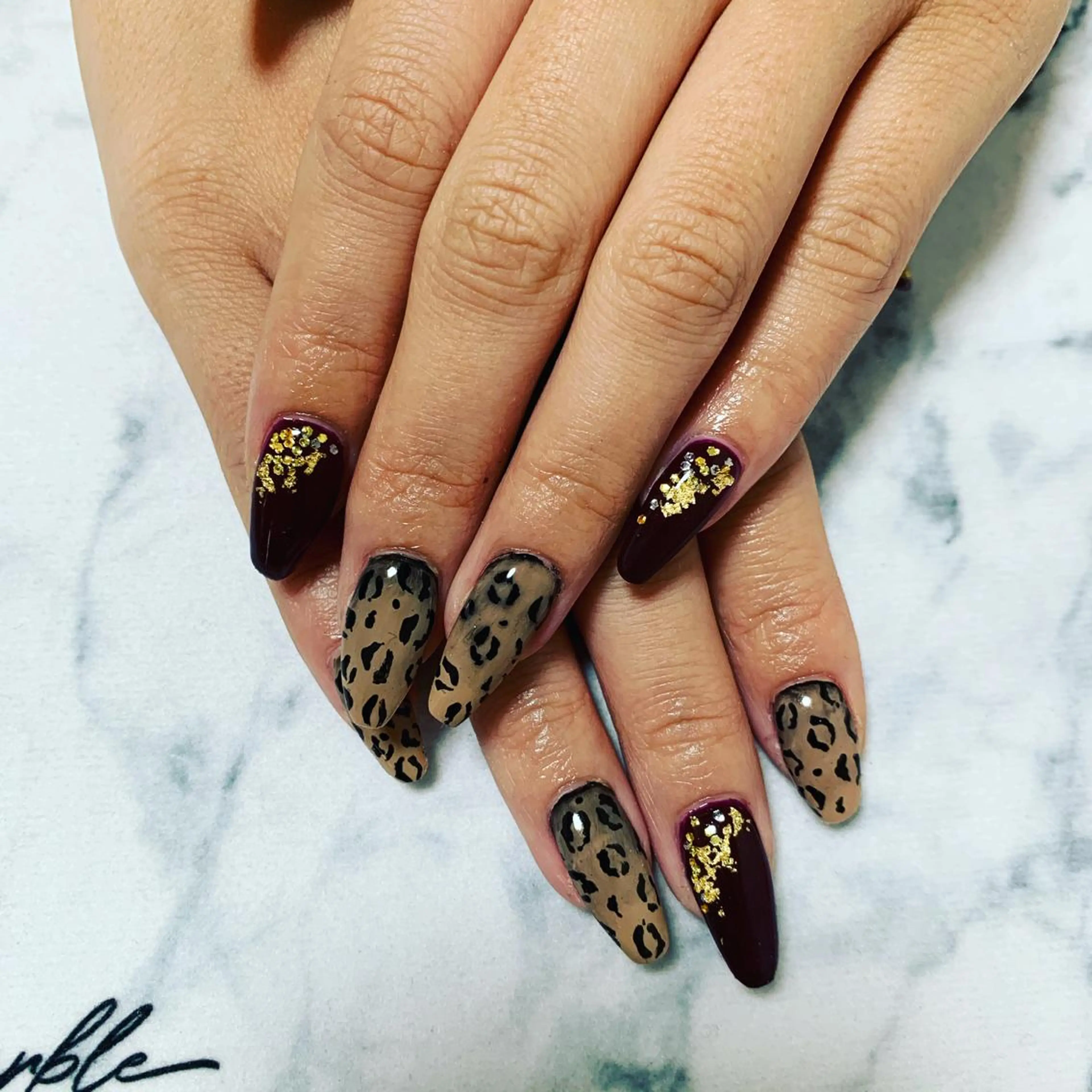 ネイル ハンドネイル 🌙🫧CHARME (RUKA)🦋🫧のネイルデザイン