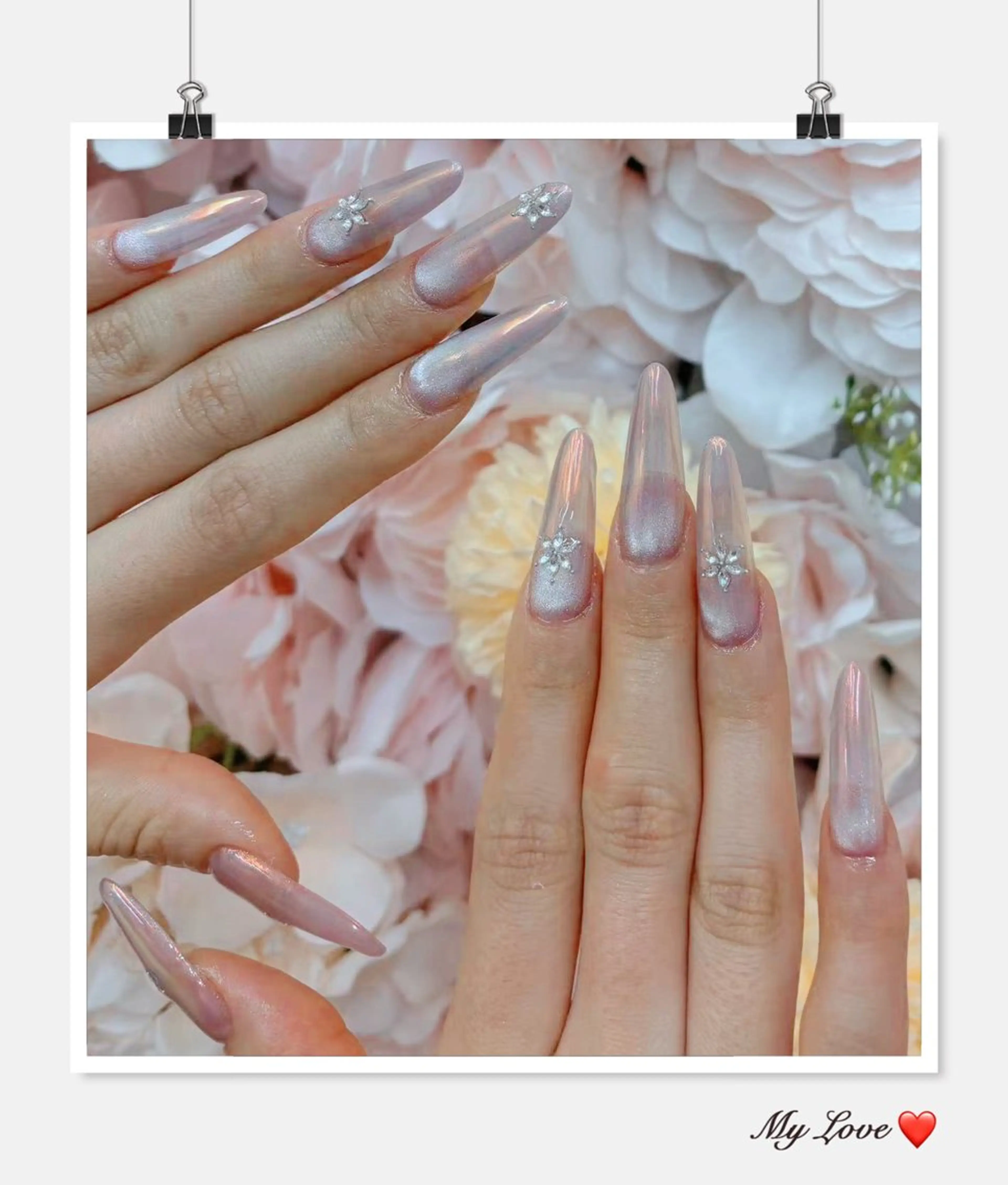 ネイル ハンドネイル AngelChris ビューティーサロンのネイルデザイン